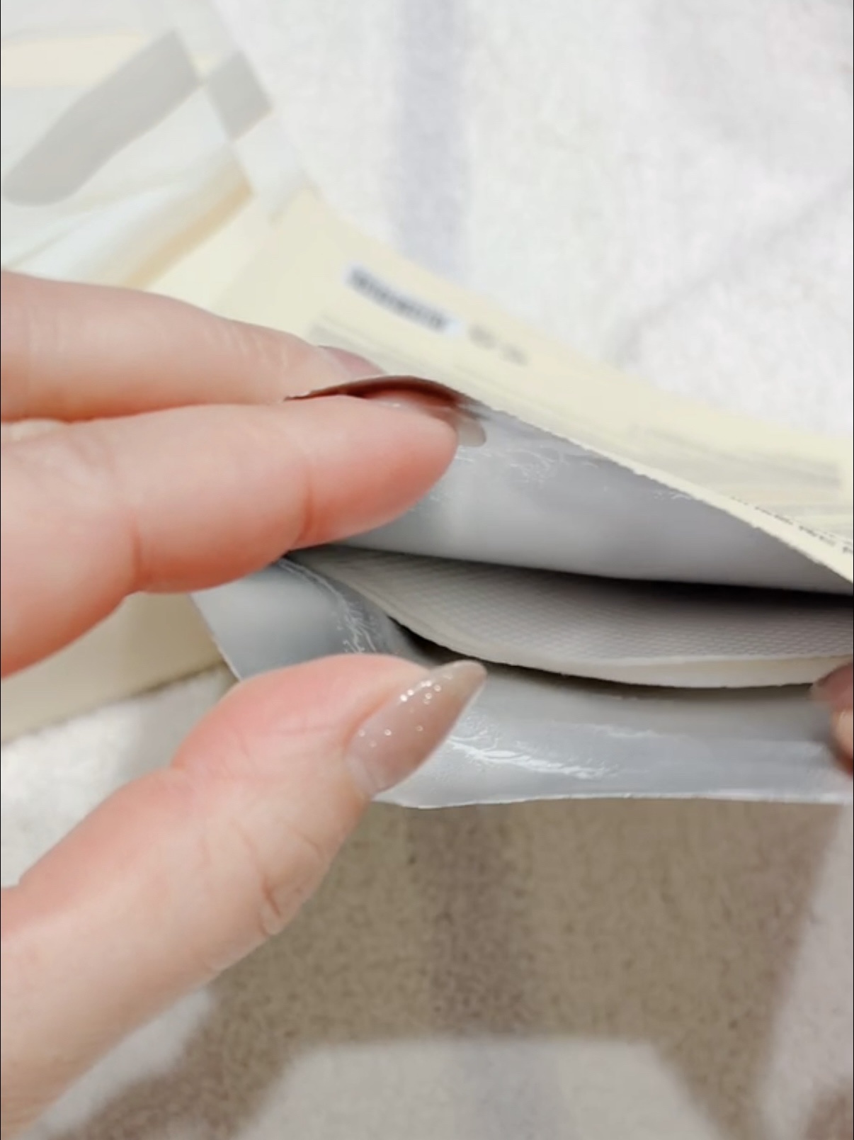 ポアブライトニングシミケアクリームラッピングパック/celimax/シートマスク・パックを使ったクチコミ（3枚目）