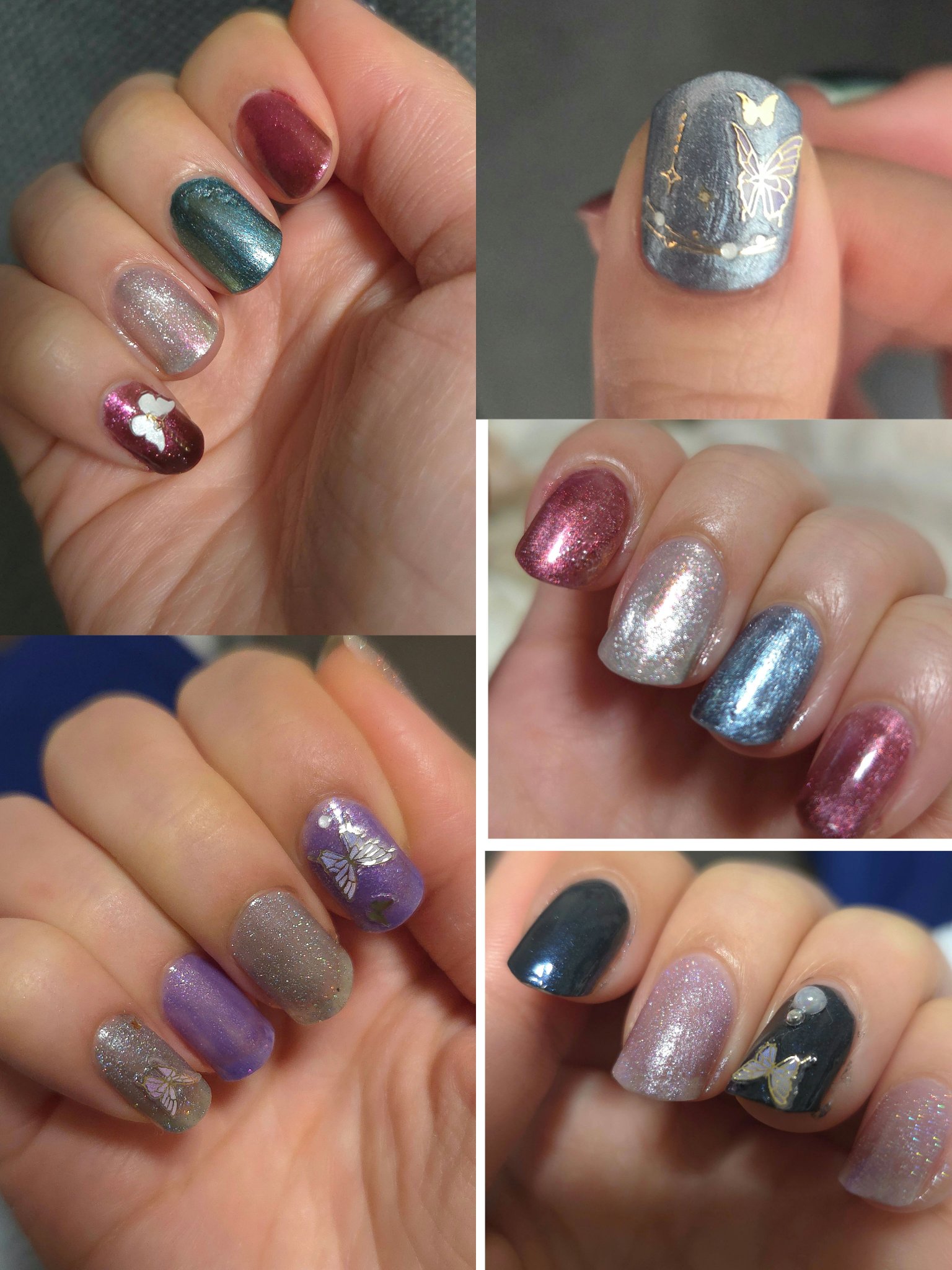 ジーニッシュマニキュア​（マグネット）/ジェルミーワン/マニキュアを使ったクチコミ（1枚目）