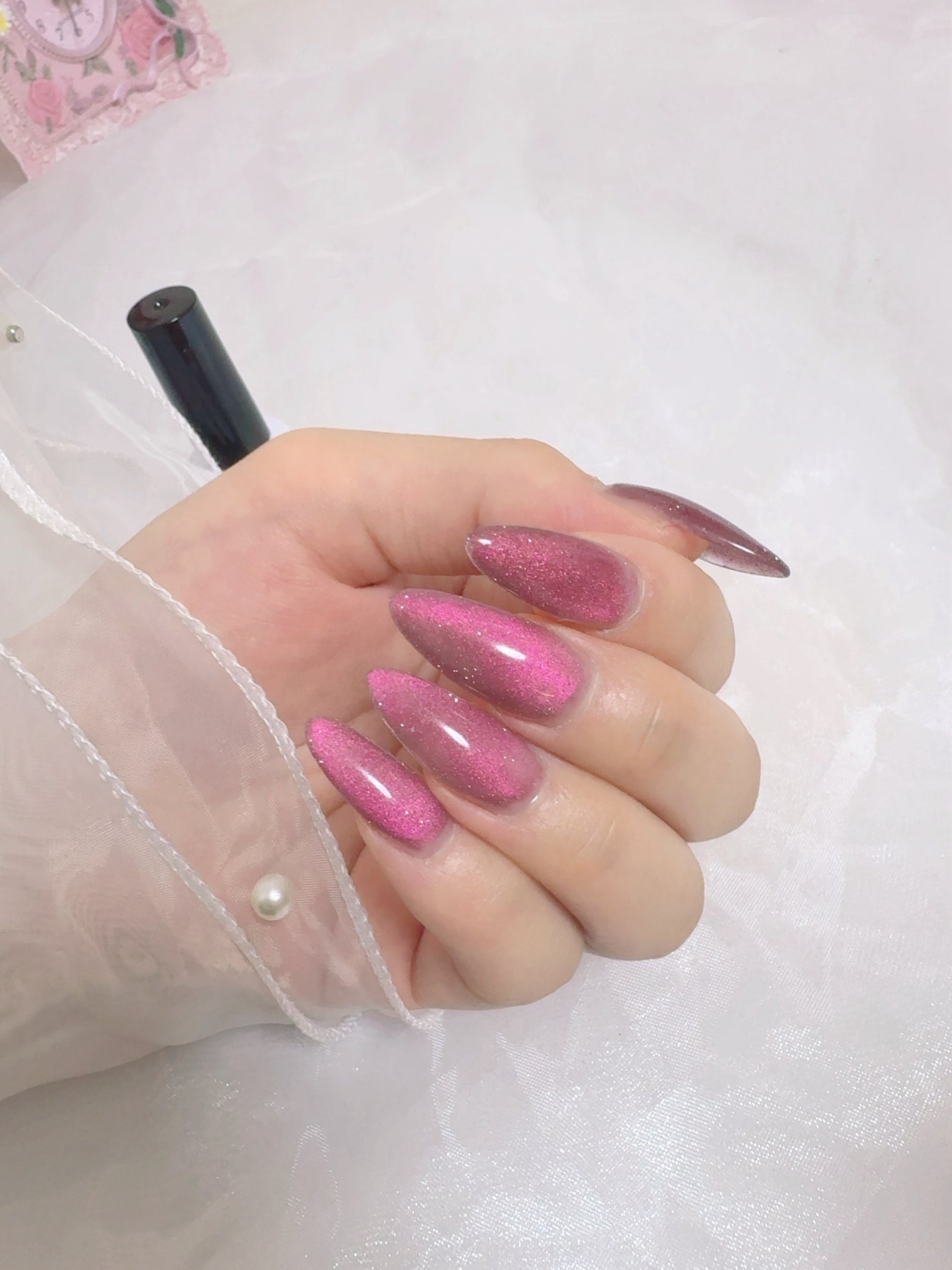 パルP フラッシュマグジェル/parkikoi/ジェルネイルを使ったクチコミ(4枚目)