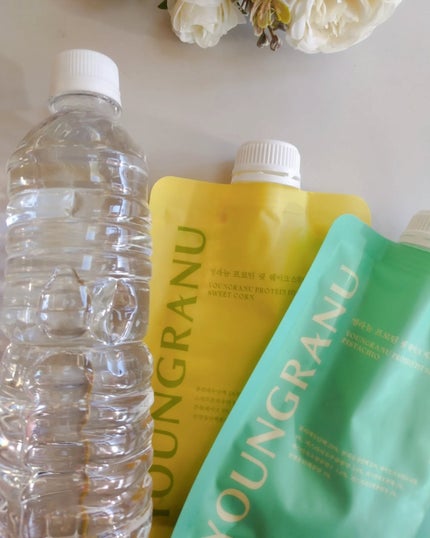 ヨンラニュープロテインフィットシェイク/YOUNGRANU/その他プロテインを使ったクチコミ(4枚目)