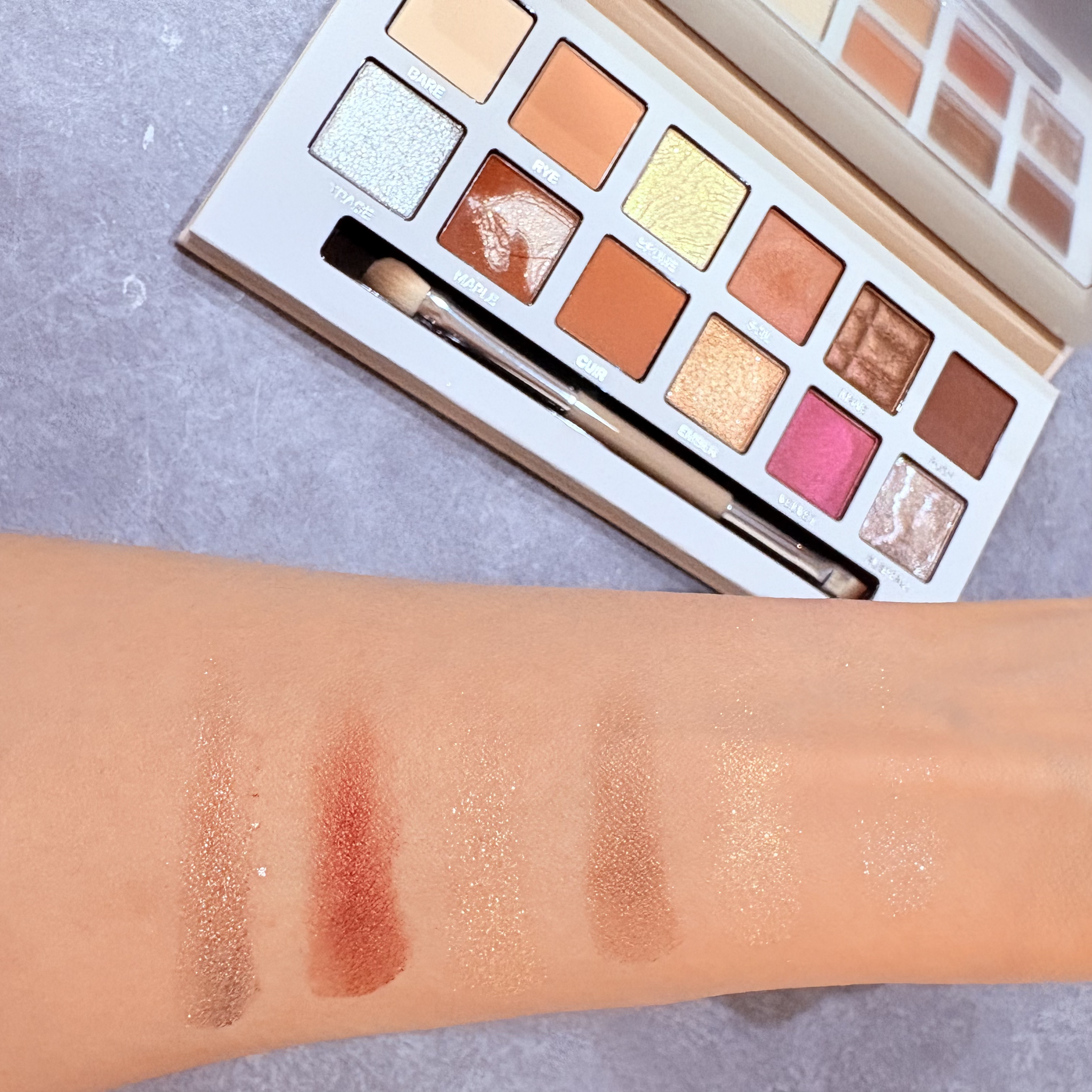 エクスプローラ12色 動物アイシャドウパレット/PERFECT DIARY/アイシャドウパレットを使ったクチコミ（3枚目）