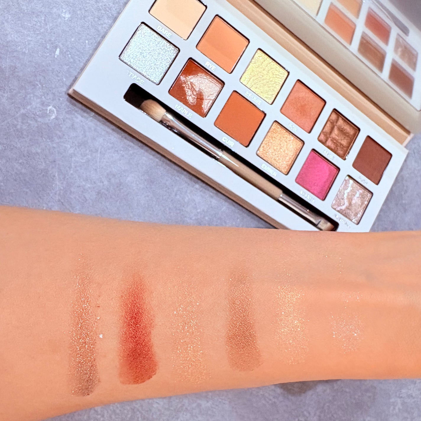 エクスプローラ12色 動物アイシャドウパレット/PERFECT DIARY/アイシャドウパレットを使ったクチコミ(3枚目)