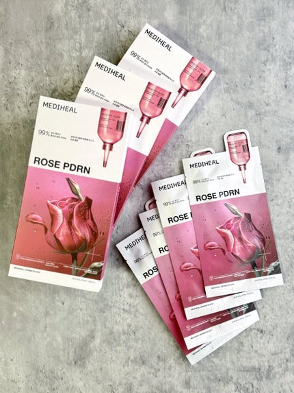 ローゼPDRNエッセンシャルマスクヘルシーグロウ 4枚入り/MEDIHEAL/シートマスク・パックの画像