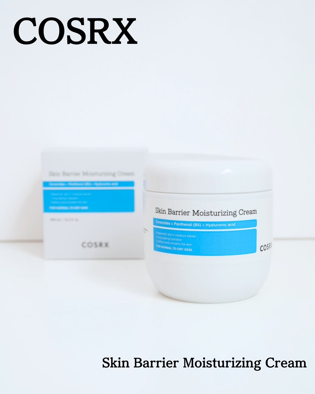 COSRX スキンバリア モイスチャライジングクリームのクチコミ「@cosrx_jp 
#セラミド肌バリア保湿ボディクリーム

#PR
COSRX様よりプレゼン.....」（1枚目）