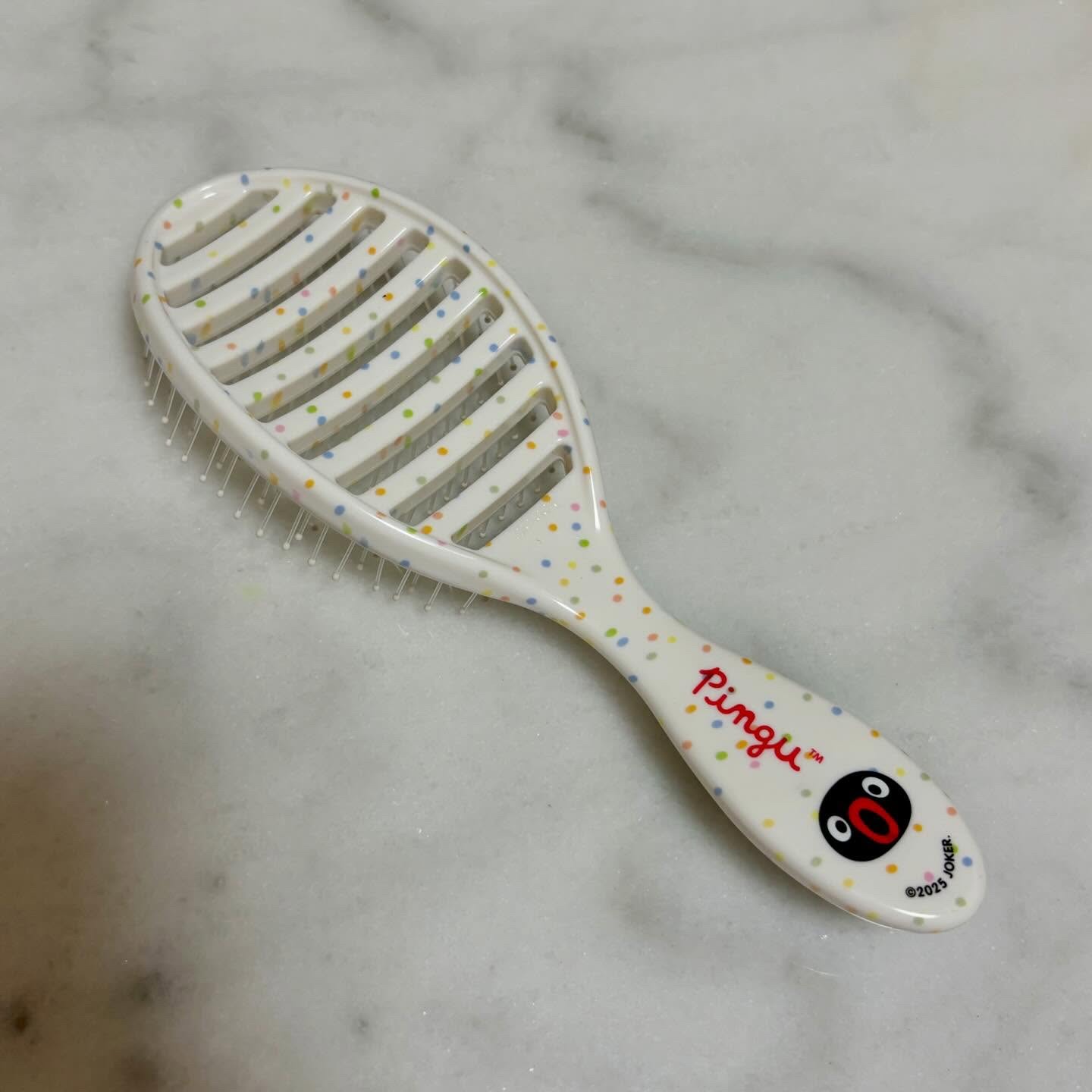 ウェットブラシ ピングー スピードドライ ヘアタオル付き/ウェットブラシ/その他キットセットを使ったクチコミ（3枚目）