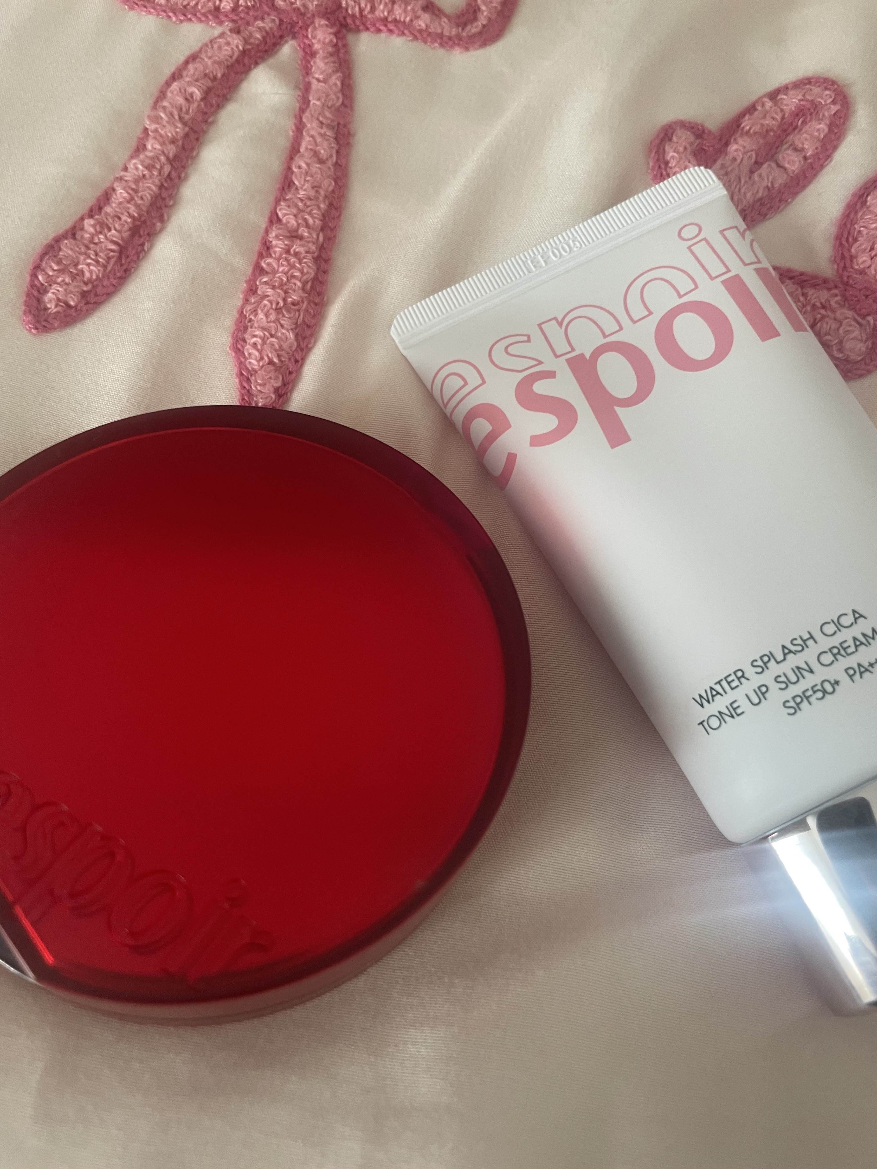 ウォータースプラッシュシカトーンアップクリーム/espoir/化粧下地を使ったクチコミ（1枚目）