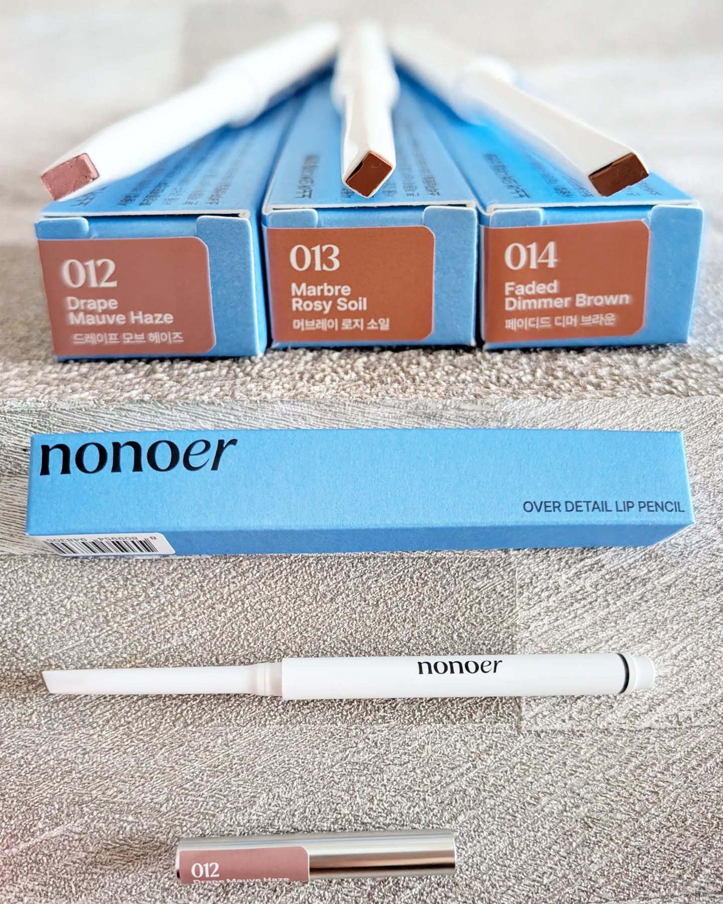 オーバーディテールリップペンシル/nonoer/リップライナーを使ったクチコミ（2枚目）