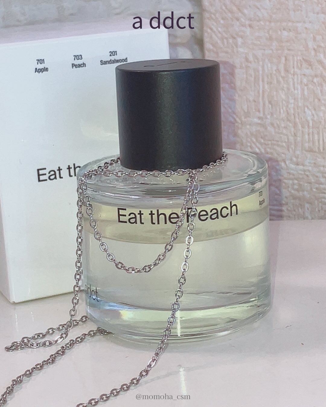 オードパフューム イートザピーチ/Addct/香水(レディース)を使ったクチコミ（2枚目）