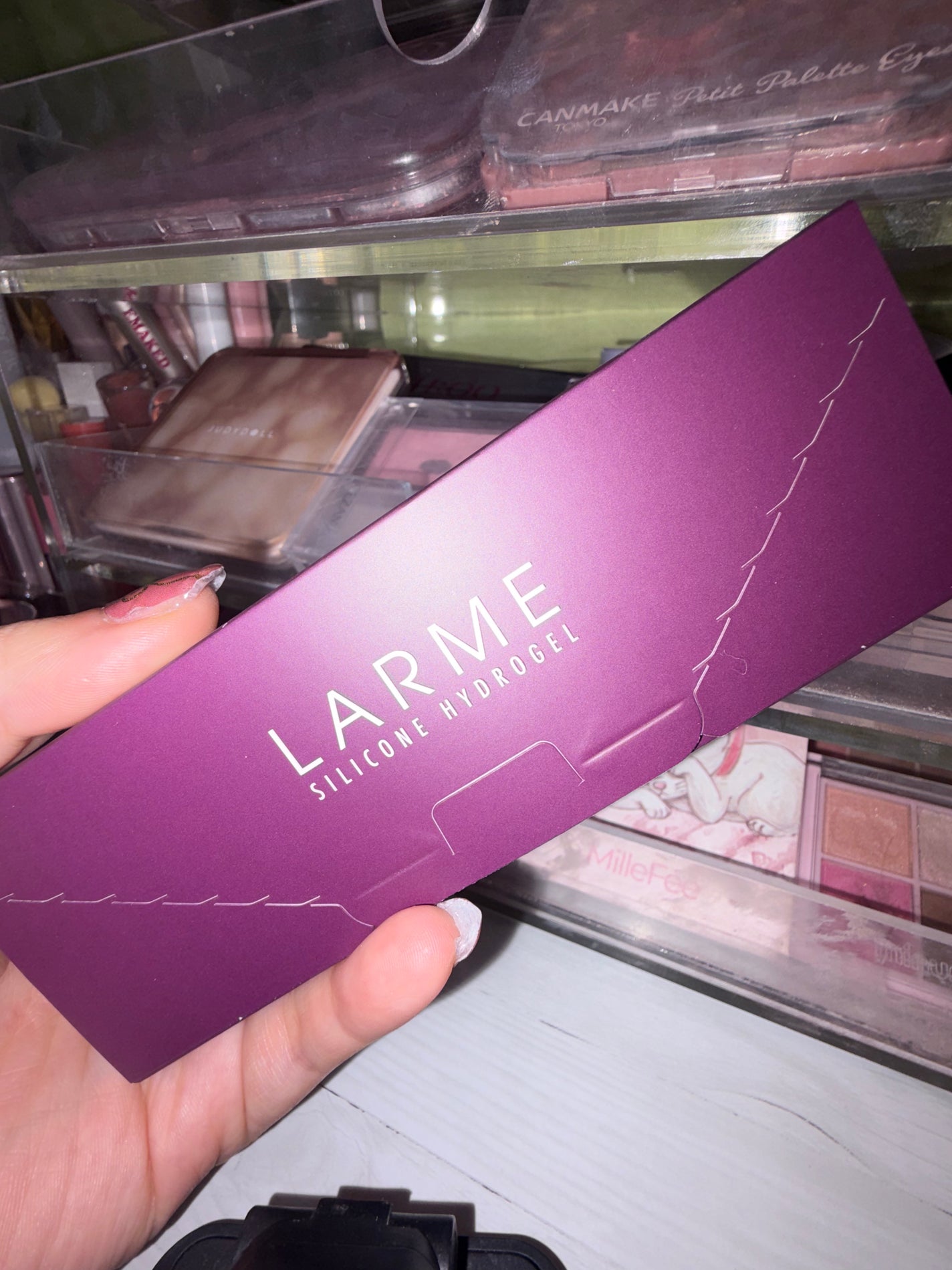 ラルム シリコーンハイドロゲル ダブルモイストUV ワンデー/LARME/カラーコンタクトレンズを使ったクチコミ(2枚目)