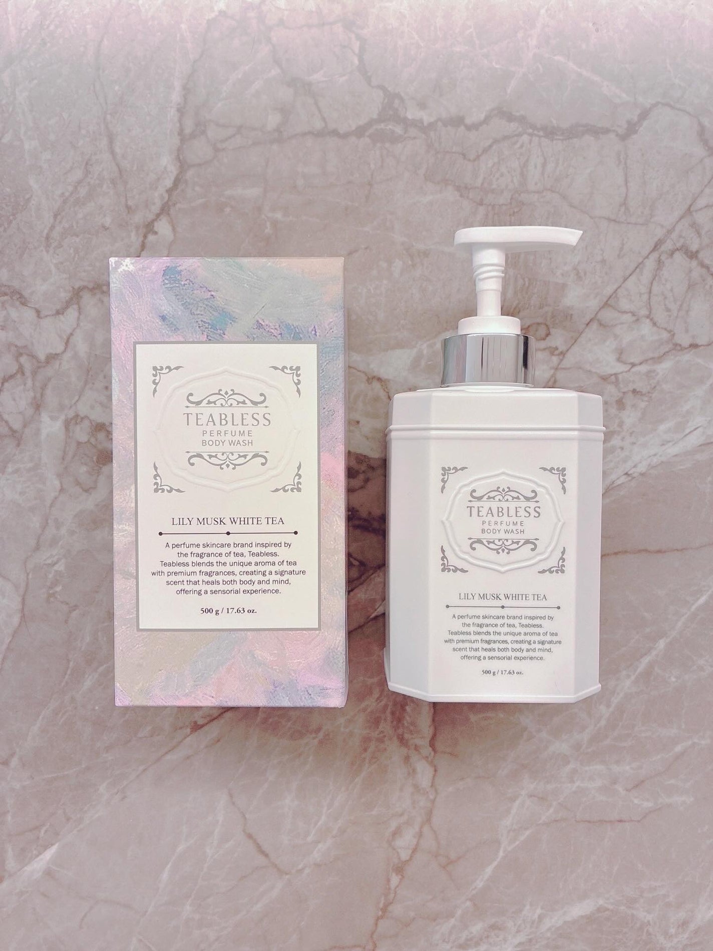 パフュームボディウォッシュ リリームスクホワイトティー/TEABLESS/ボディソープを使ったクチコミ(1枚目)