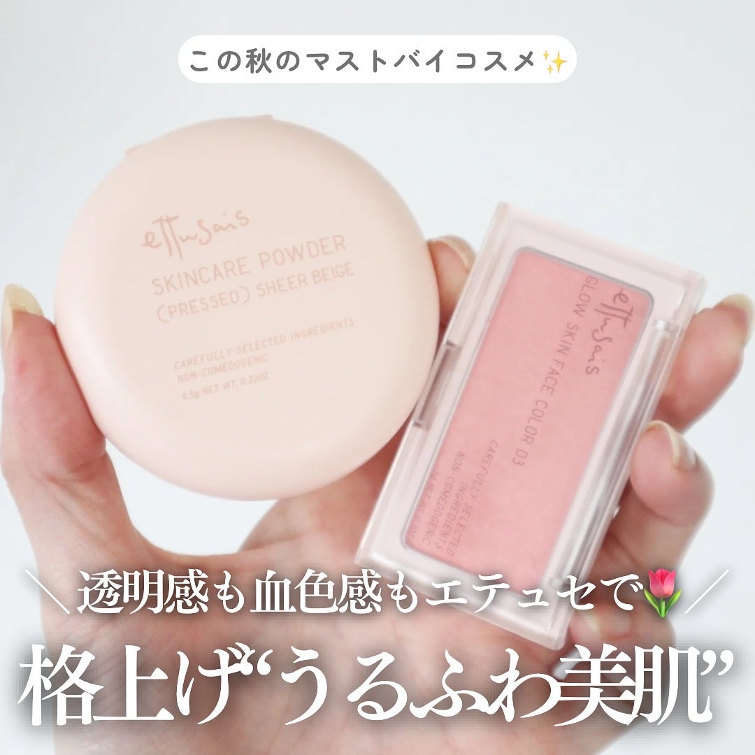 エテュセ スキンケアパウダー (プレスト)/ettusais/プレストパウダーを使ったクチコミ(1枚目)