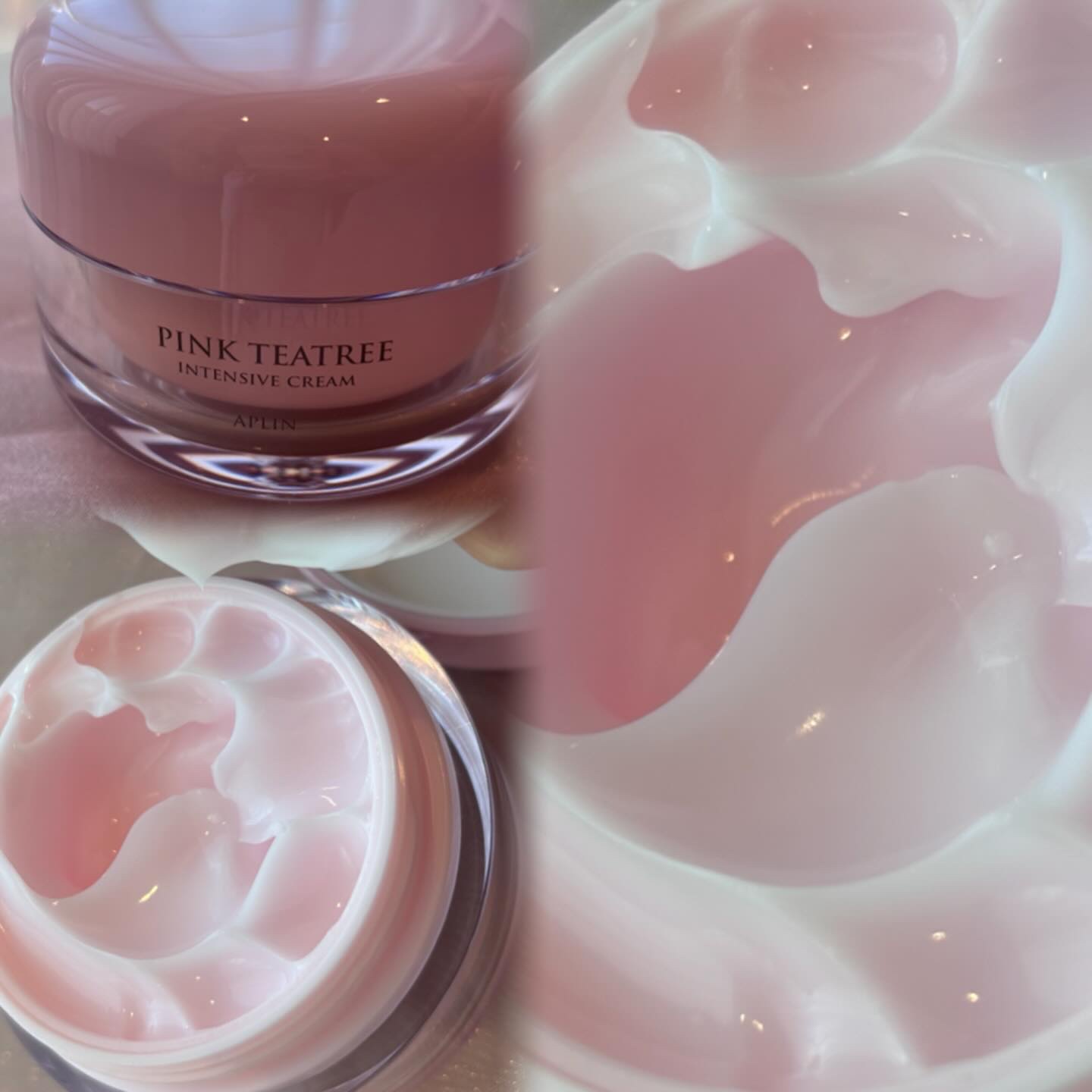 ピンクティーツリークリーム/APLIN/フェイスクリームを使ったクチコミ（3枚目）
