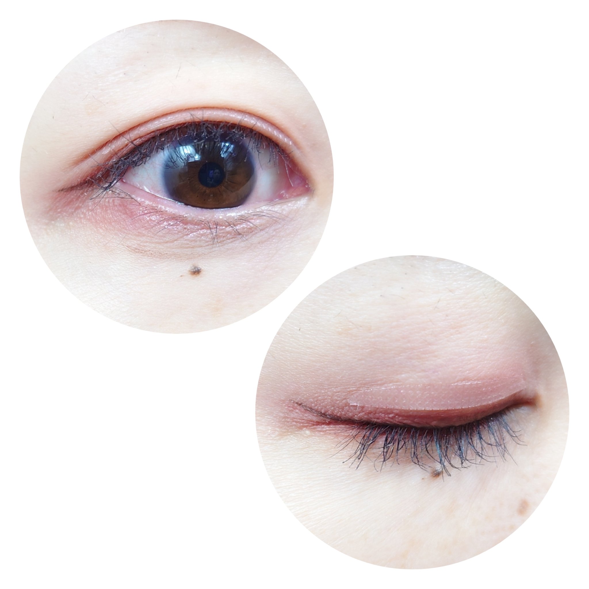 スーパーシャープライナーEX4.0 GY-1 ダークグレージュ(レフィル)/KATE/リキッドアイライナーを使ったクチコミ（2枚目）