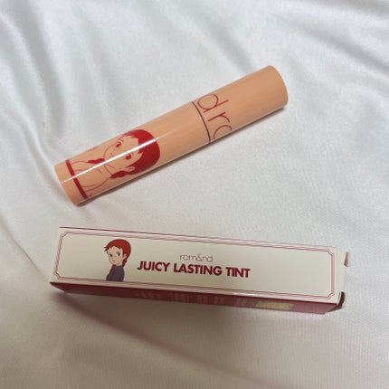 ジューシーラスティングティント/rom&nd/リップティントを使ったクチコミ(1枚目)