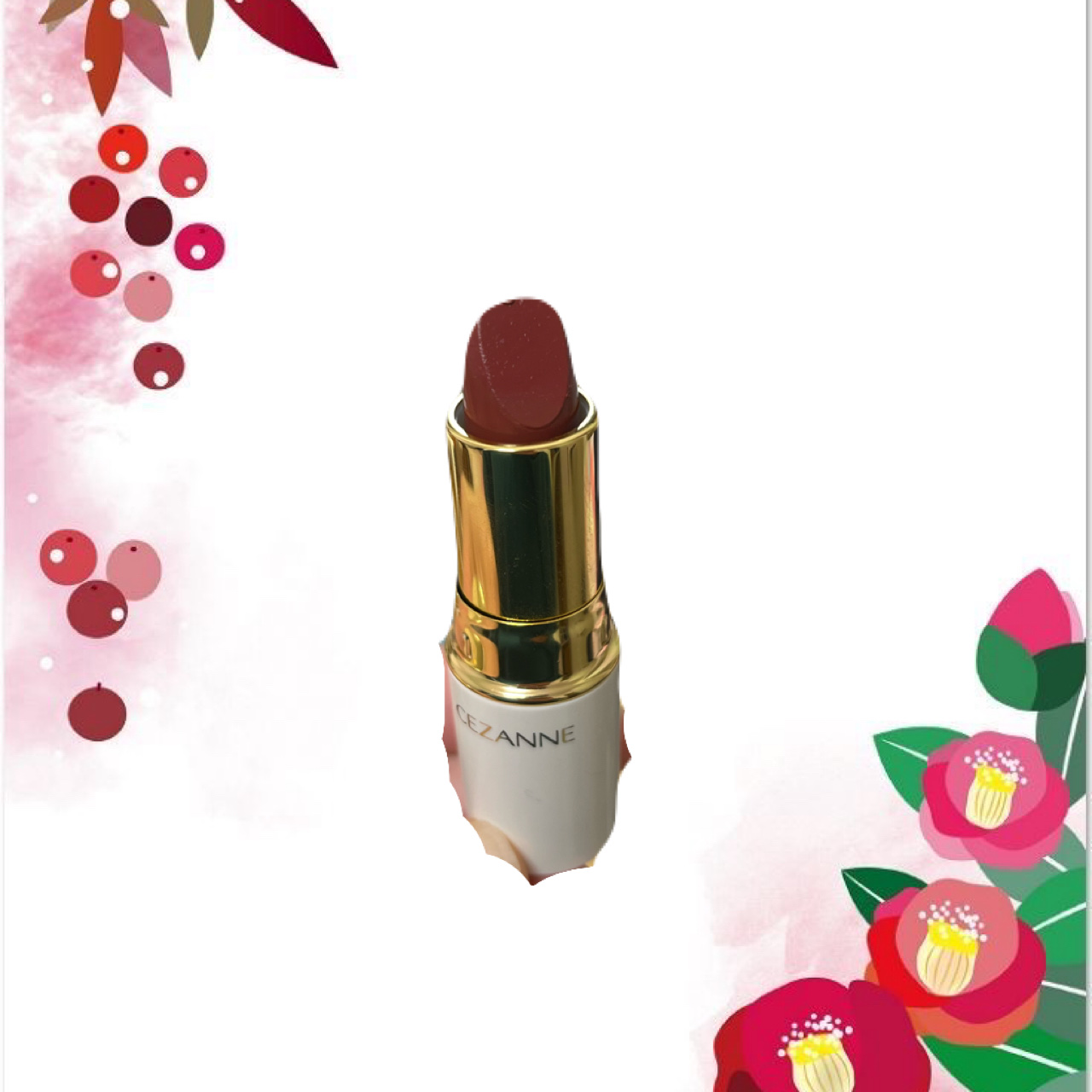 ラスティング リップカラーN/CEZANNE/口紅を使ったクチコミ（1枚目）