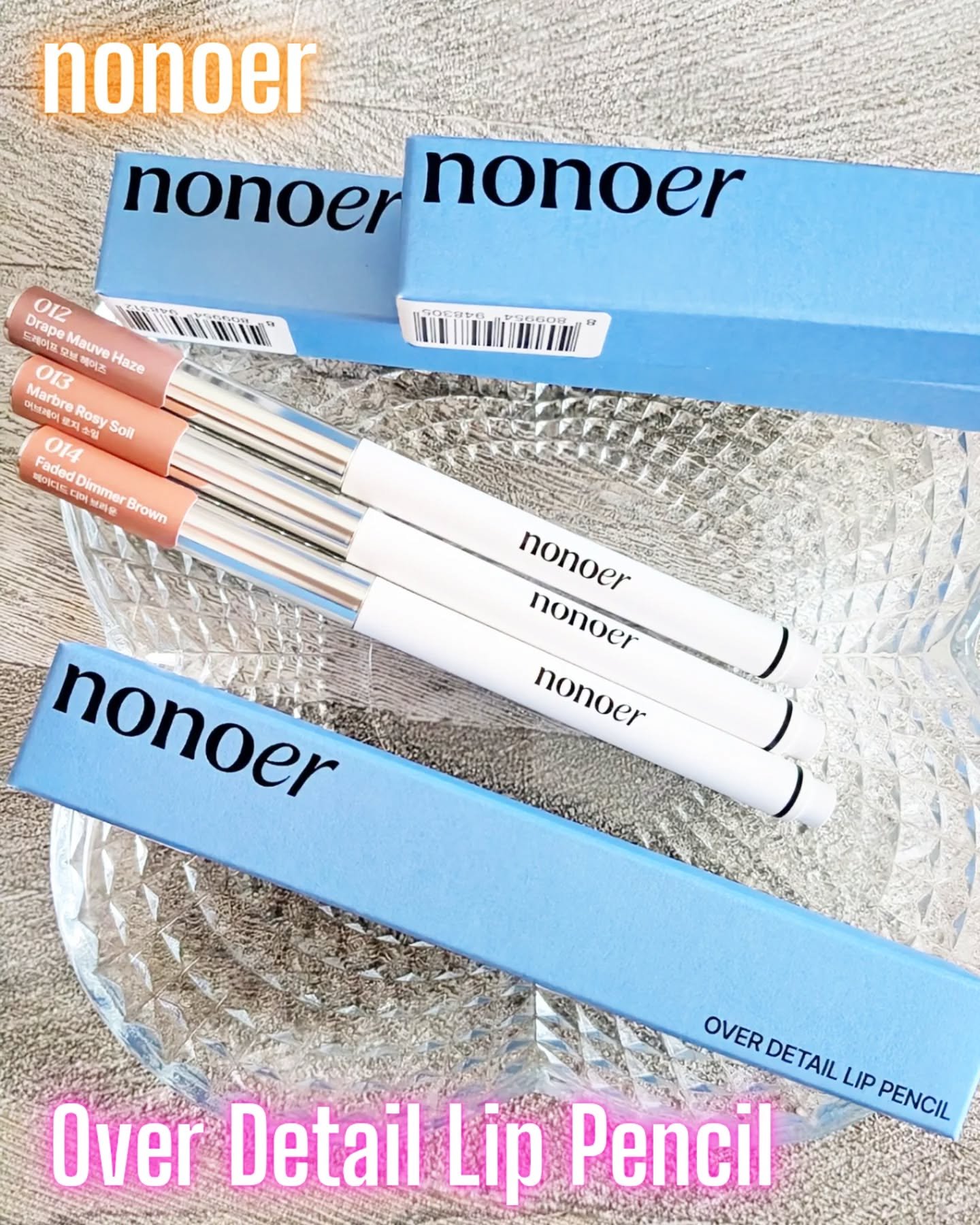 オーバーディテールリップペンシル/nonoer/リップライナーを使ったクチコミ（1枚目）