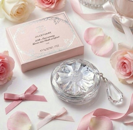 ジルスチュアート 20th アニバーサリー ブルーム ミックスブラッシュ コンパクト/JILL STUART/パウダーチークを使ったクチコミ(5枚目)