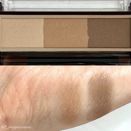 アイブロウ&シェードパウダー/CEZANNE/パウダーアイブロウを使ったクチコミ(2枚目)