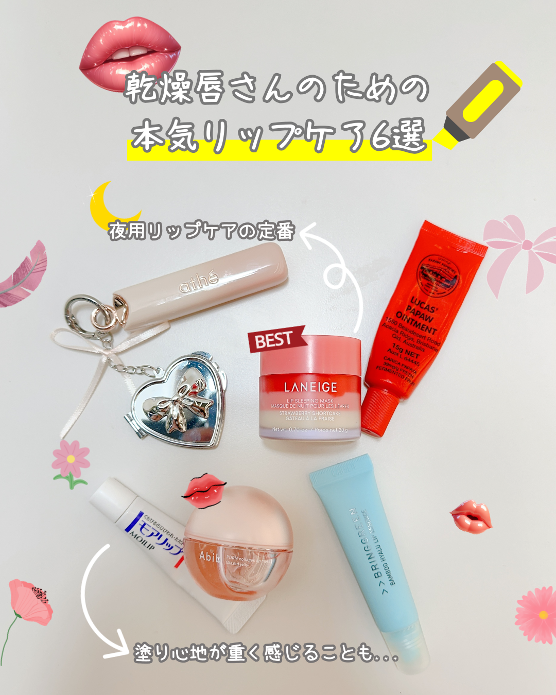 リップスリーピングマスク/LANEIGE/リップバームを使ったクチコミ（1枚目）