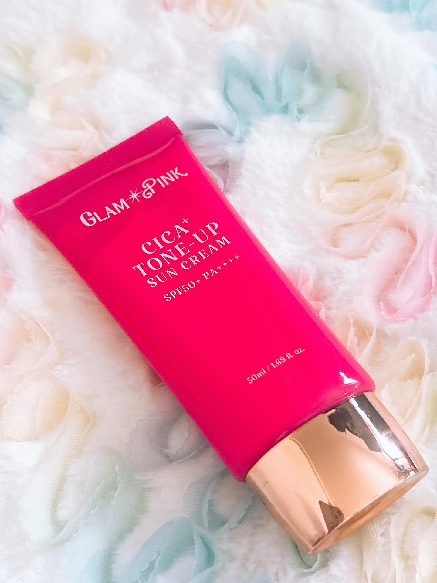 シカプラス トーンアップ サンスクリーン/Glam Pink/日焼け止めクリームを使ったクチコミ（2枚目）