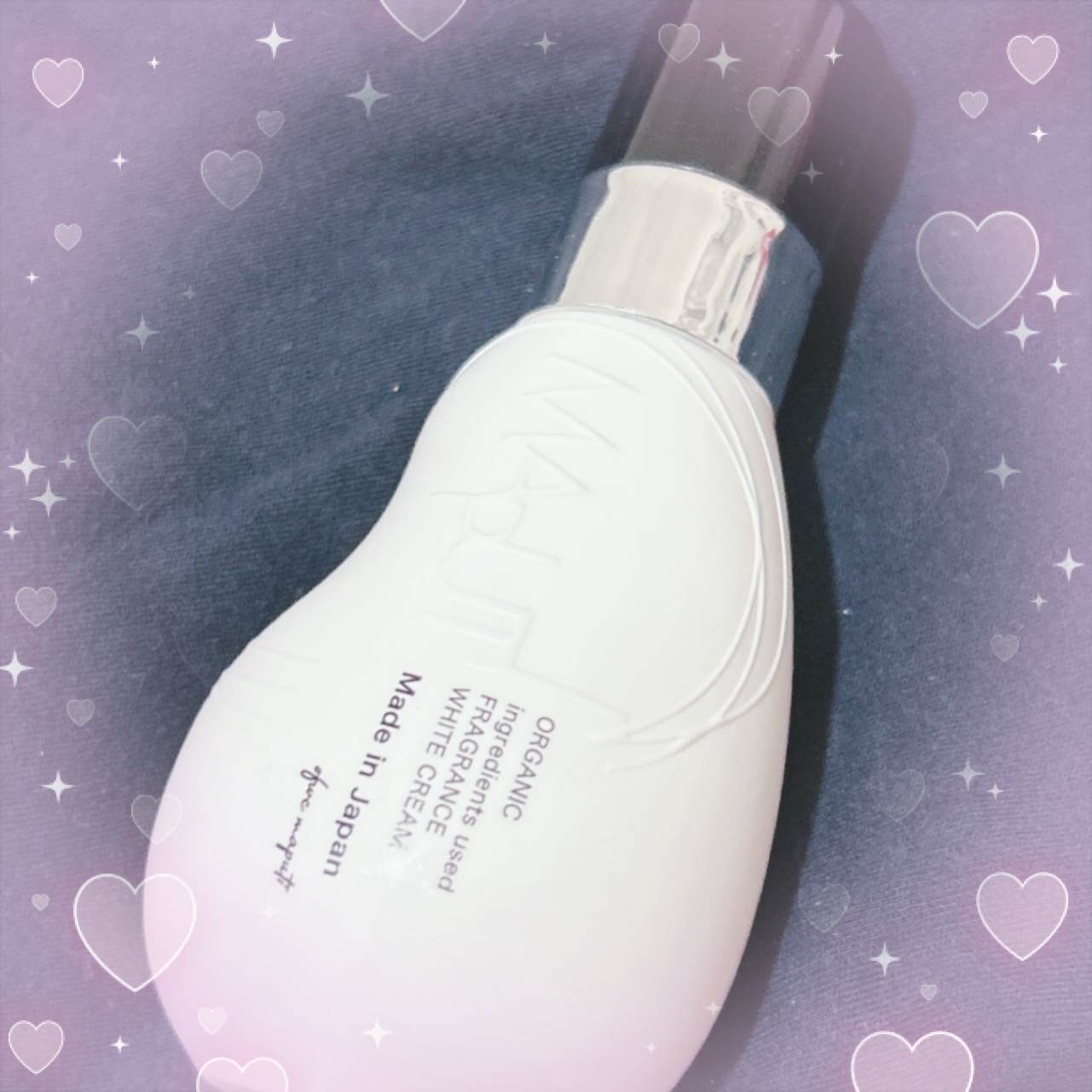 オーガニックフレグランスホワイトクリーム/MAPUTI/デリケートゾーンケアを使ったクチコミ（1枚目）