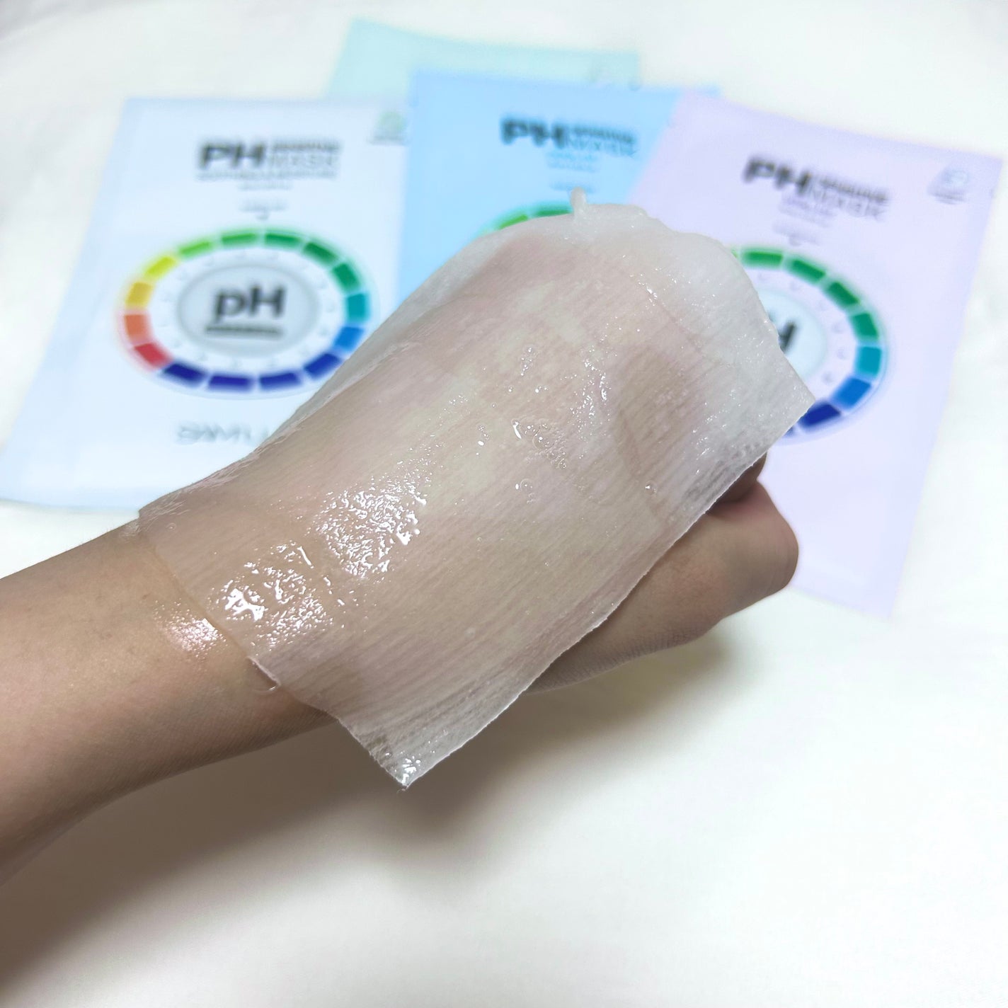 PHセンシティブマスクスージング&モイスト/SAM'U/シートマスク・パックを使ったクチコミ(7枚目)