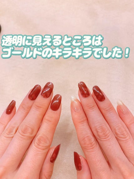 セミハードジェルネイルシール/and us/ネイルシールを使ったクチコミ(7枚目)