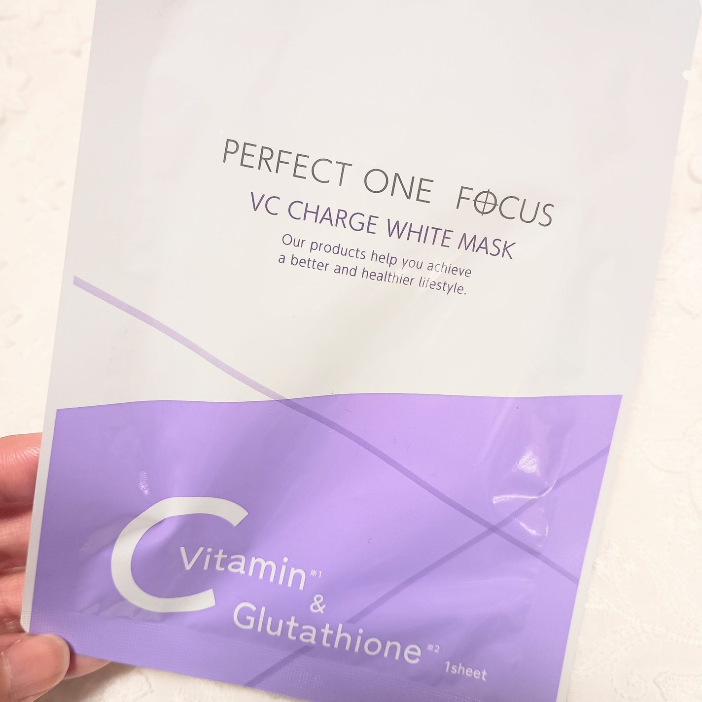 VCチャージ ホワイトマスク/PERFECT ONE FOCUS/シートマスク・パックを使ったクチコミ(1枚目)