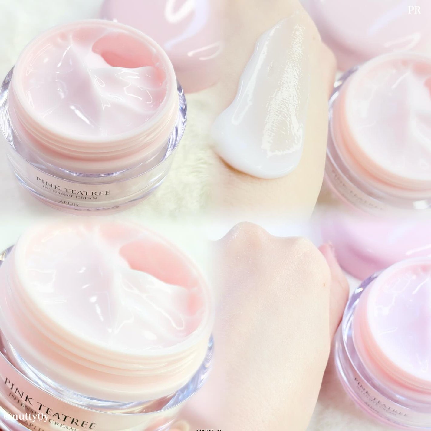 ピンクティーツリークリーム/APLIN/フェイスクリームを使ったクチコミ(2枚目)