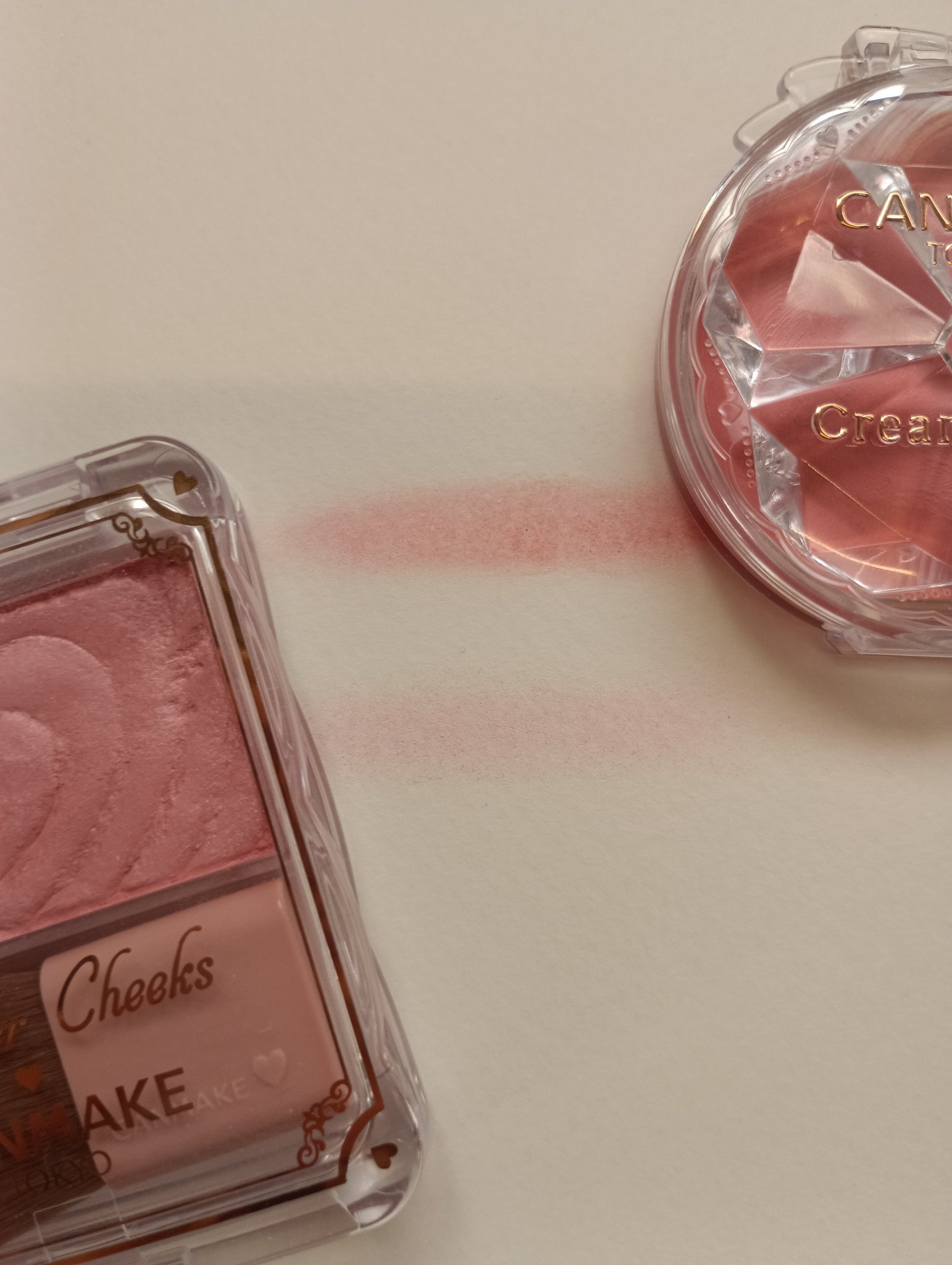 クリームチーク/キャンメイク/ジェル・クリームチークを使ったクチコミ（2枚目）