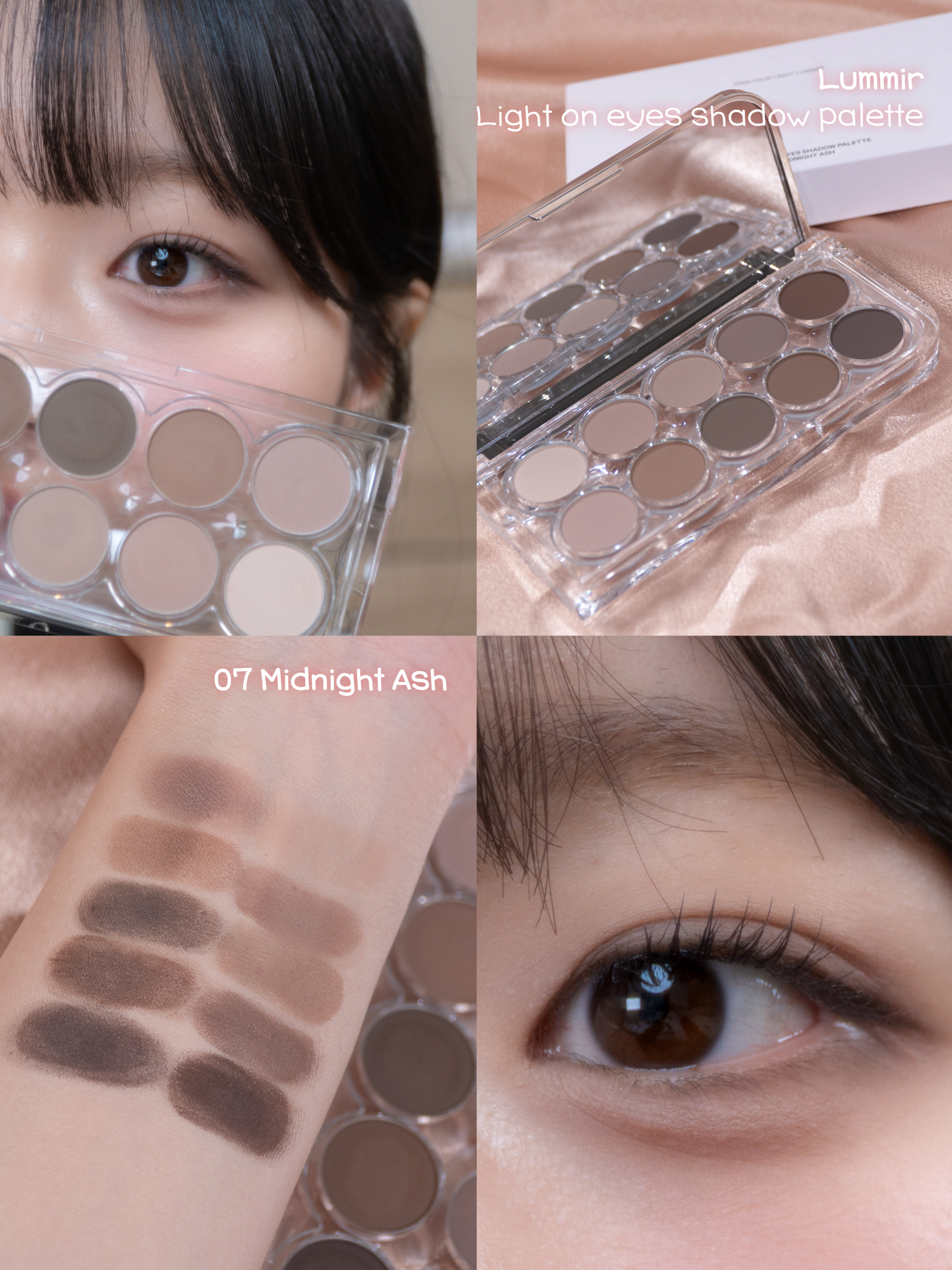 ライト オン アイズ シャドウ パレット/Lummir/アイシャドウパレットを使ったクチコミ（1枚目）