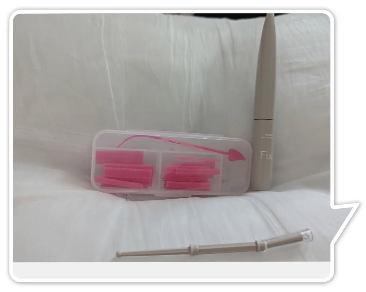 メザイク フリーファイバー120 スタンダードタイプ /メザイク/二重まぶた用アイテムを使ったクチコミ（2枚目）