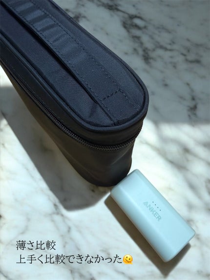 ナイロン手付ポーチ・薄型/無印良品/化粧ポーチを使ったクチコミ(2枚目)