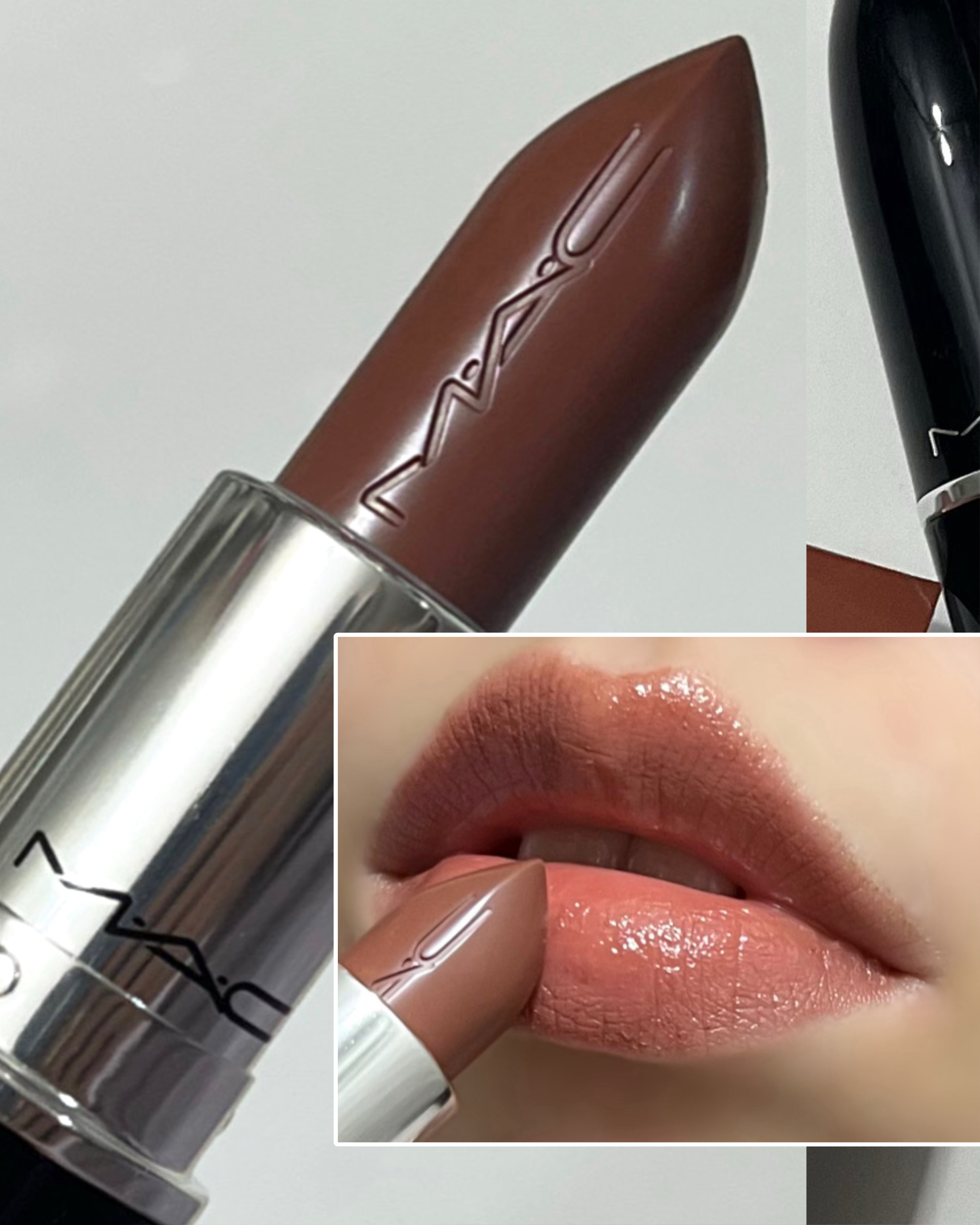 ラスターガラス リップスティック シグネチャー ムーブ/M・A・C/口紅を使ったクチコミ（1枚目）