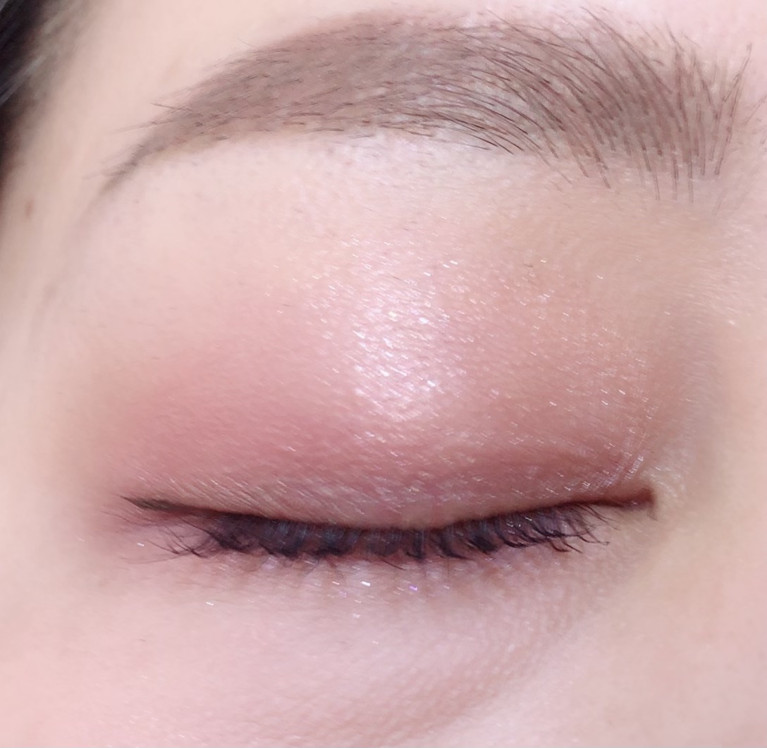 アイデザイナー n 02 Dress up Pink（初回限定パッケージ）/SNIDEL BEAUTY/アイシャドウパレットを使ったクチコミ（3枚目）