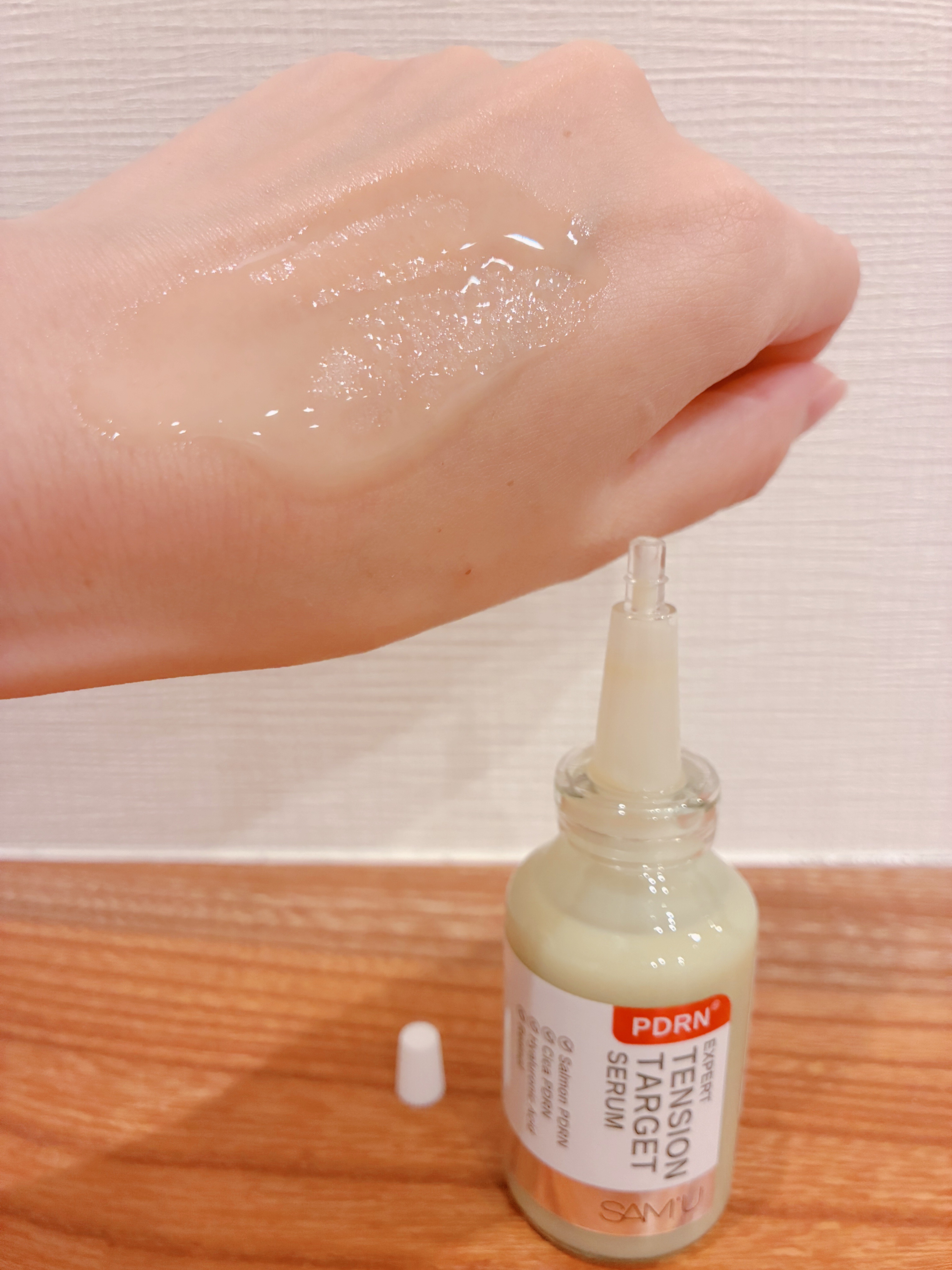 PDRNエキスパートテンションターゲットセラム/SAM'U/美容液を使ったクチコミ（3枚目）