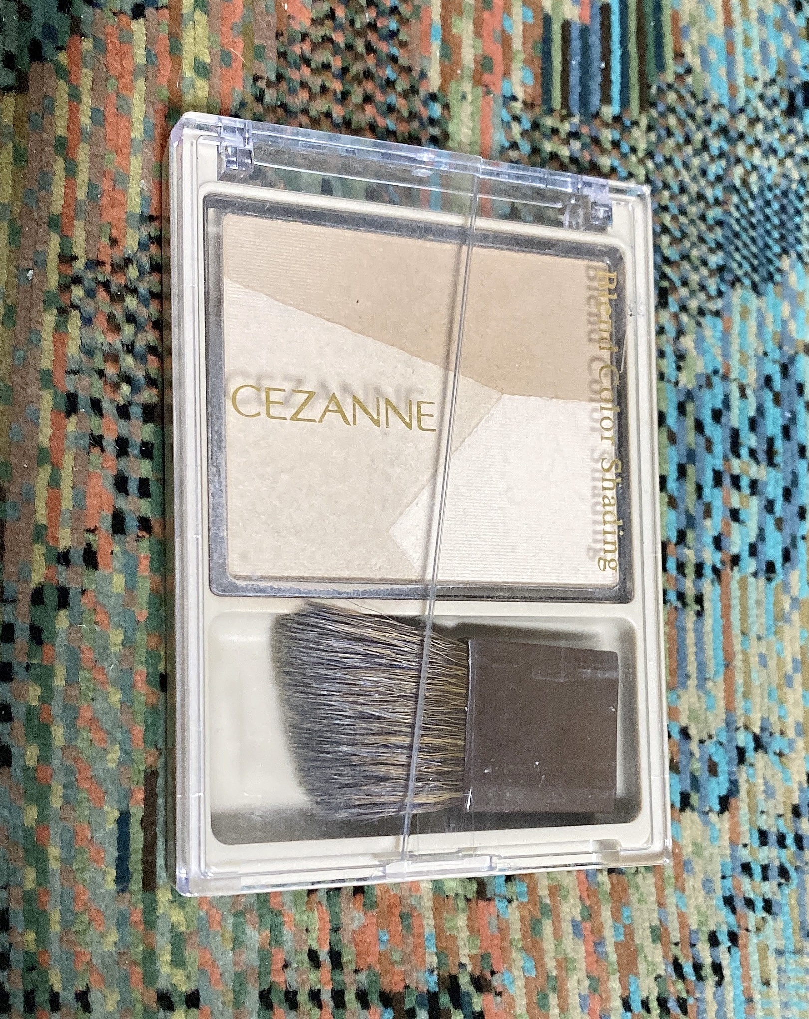 ブレンドカラーシェーディング/CEZANNE/シェーディングを使ったクチコミ（2枚目）