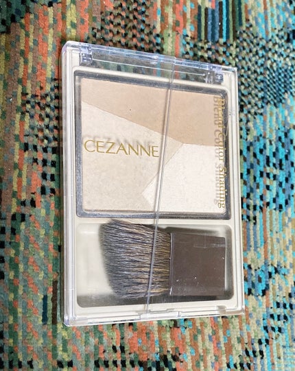 ブレンドカラーシェーディング/CEZANNE/シェーディングを使ったクチコミ(2枚目)