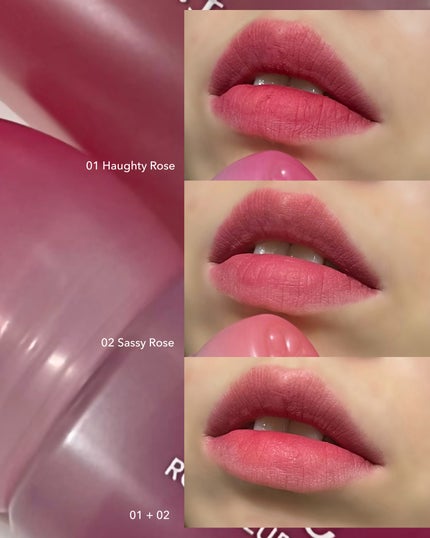 ピネローズブラーティント 01 ホーティローズ/kkotppang/リップティントの画像