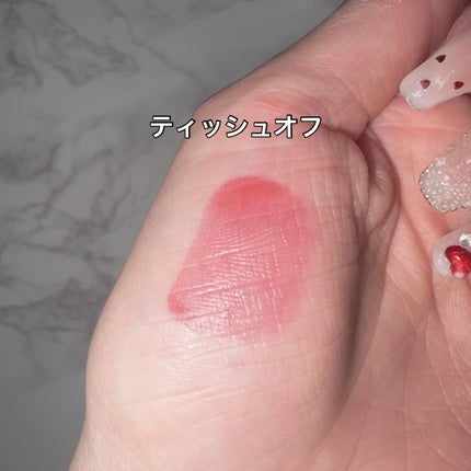 キャンドルライトジュレティント/LoNLy /リップティントを使ったクチコミ(4枚目)