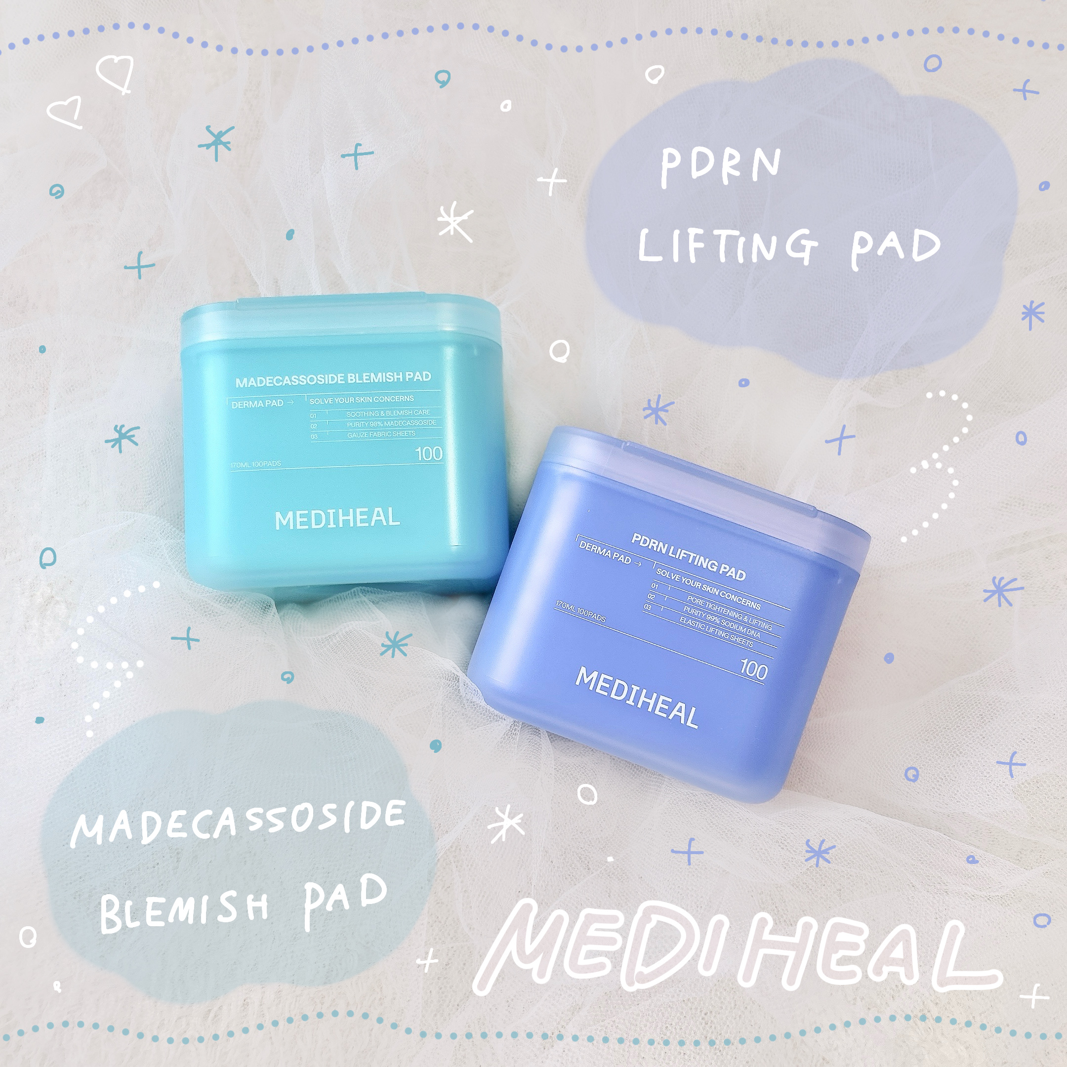 マデカッソシドブレミッシュパッド/MEDIHEAL/トナーパッドを使ったクチコミ（1枚目）