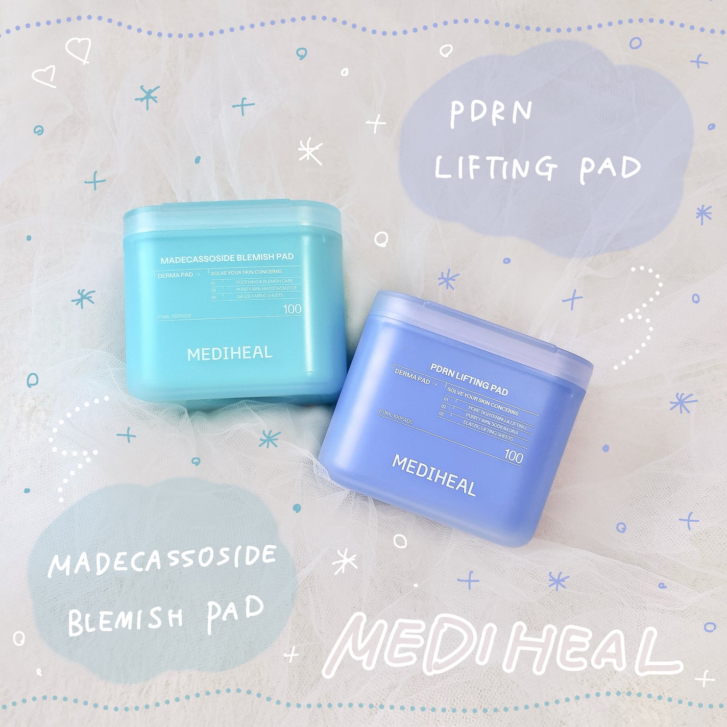 マデカッソシドブレミッシュパッド/MEDIHEAL/トナーパッドを使ったクチコミ(1枚目)