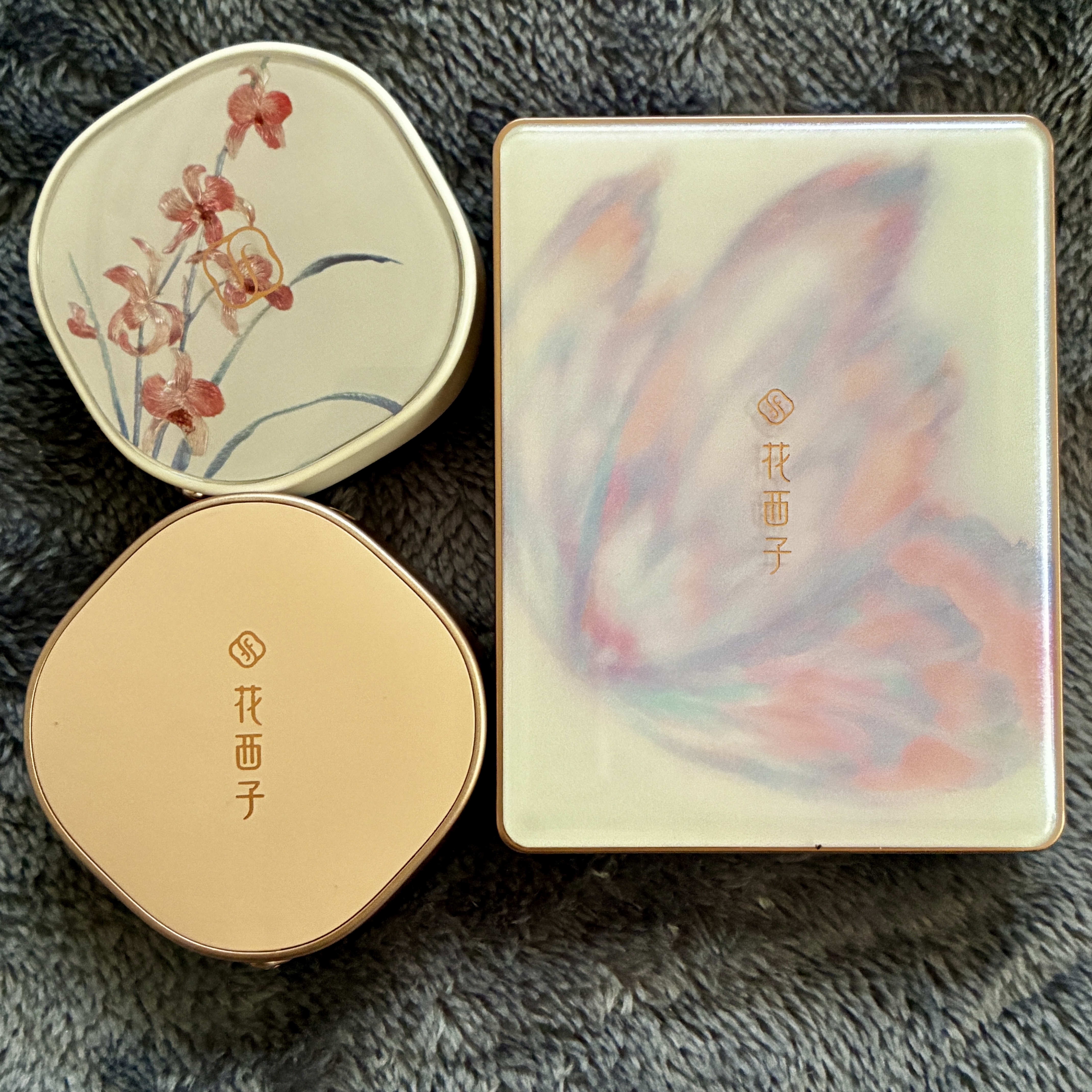 蝶影流光アイシャドウパレット/花西子/アイシャドウパレットを使ったクチコミ（1枚目）