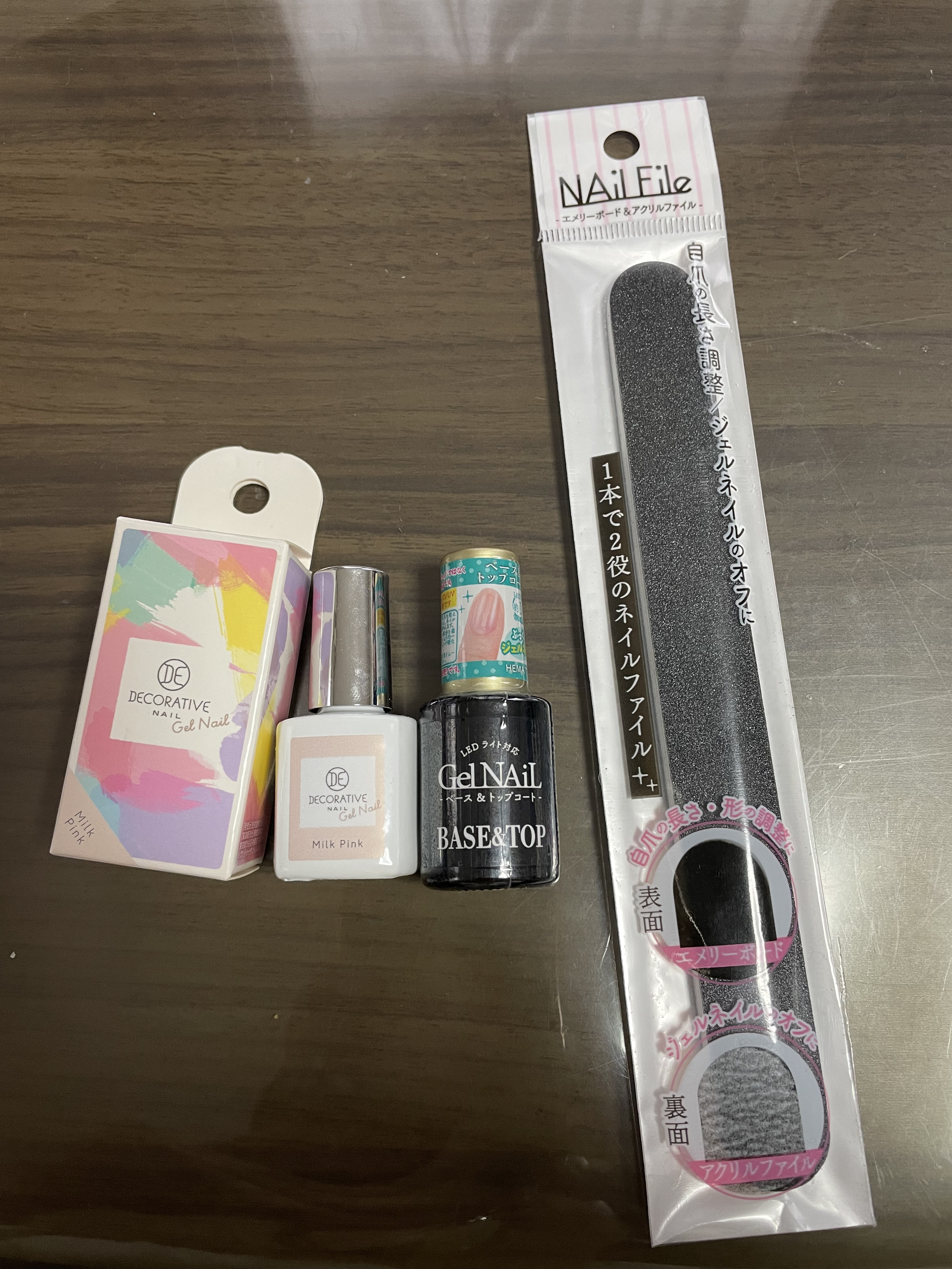 エメリーボード+アクリルファイル 2way/セリア/ネイル用品を使ったクチコミ（2枚目）