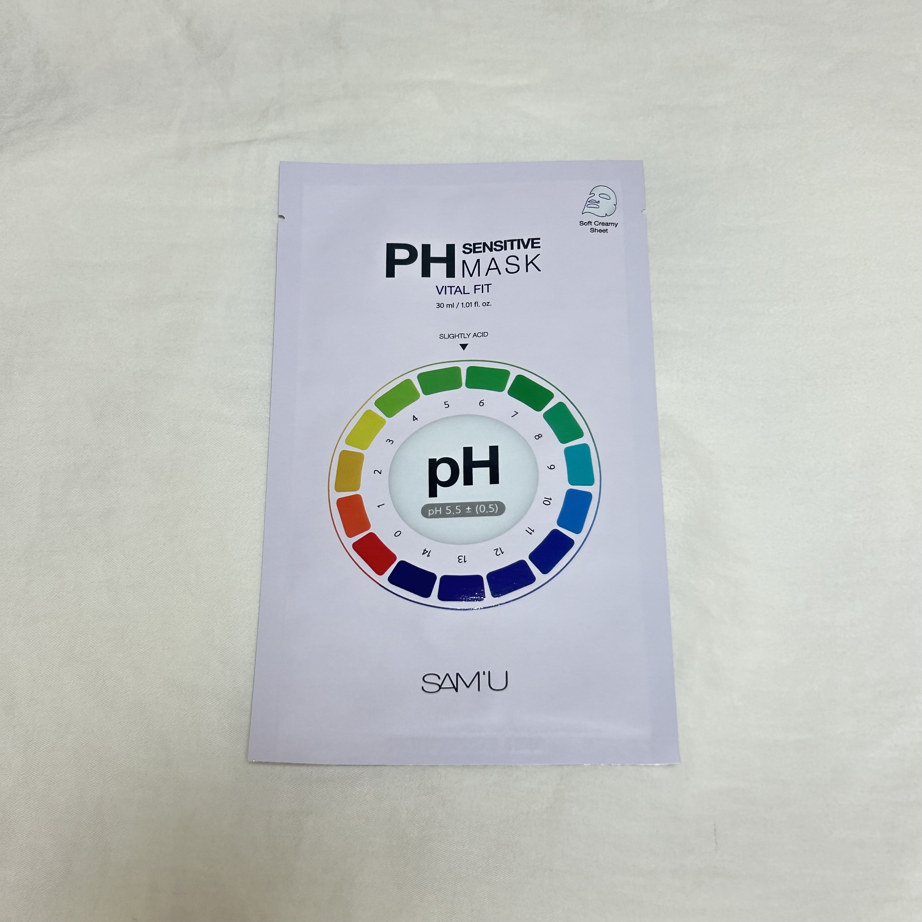 PHセンシティブマスクスージング＆モイスト/SAM'U/シートマスク・パックを使ったクチコミ（3枚目）