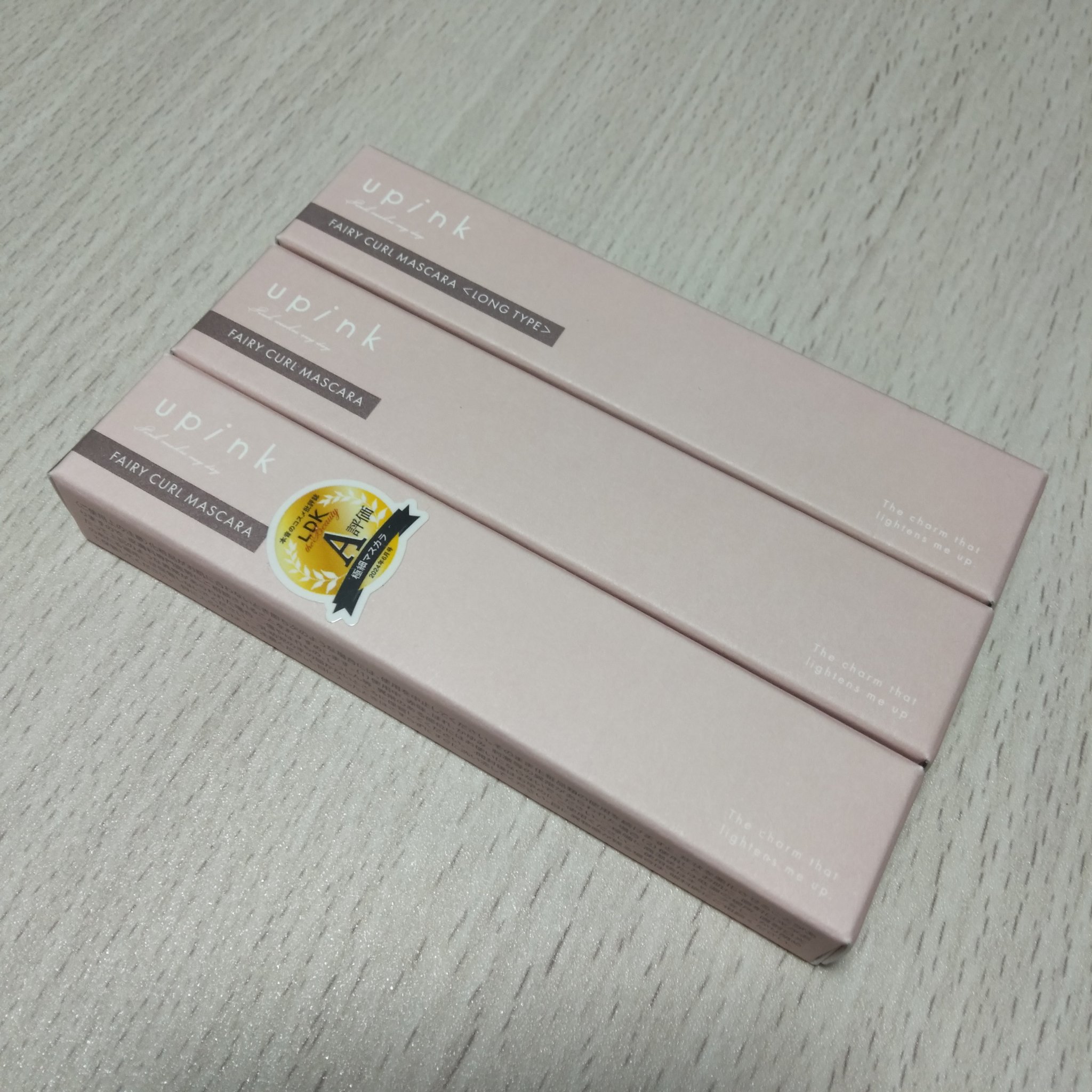 フェアリーカールマスカラ ロングブラック/upink/マスカラを使ったクチコミ（3枚目）