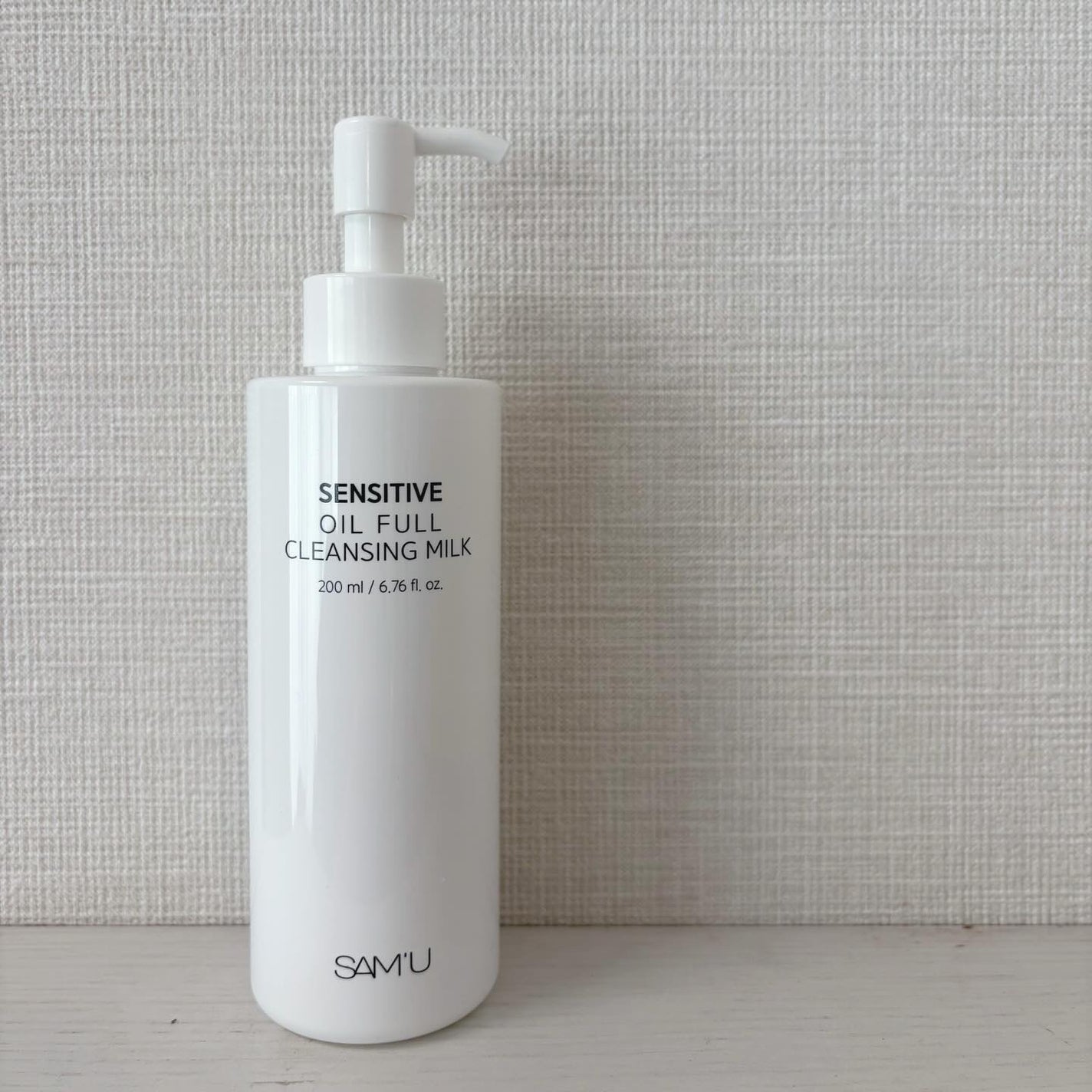 センシティブオイルフルクレンジングミルク/SAM'U/ミルククレンジングを使ったクチコミ(2枚目)