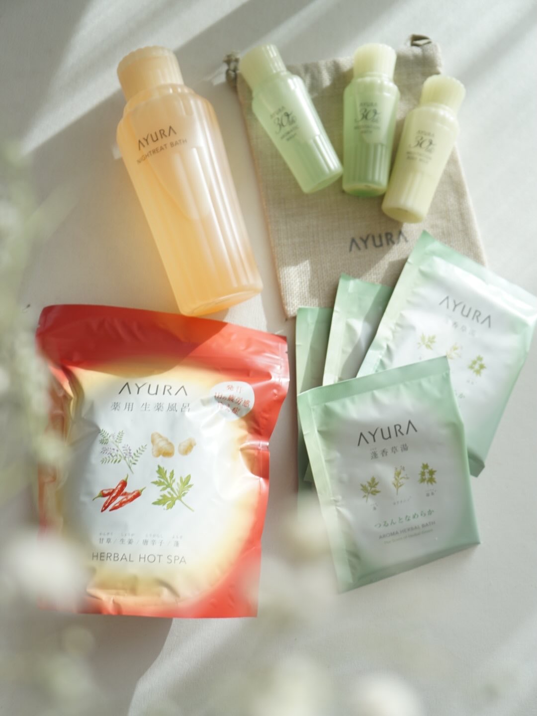 薬用ハーバルホットスパ/AYURA/生薬系入浴剤を使ったクチコミ（1枚目）