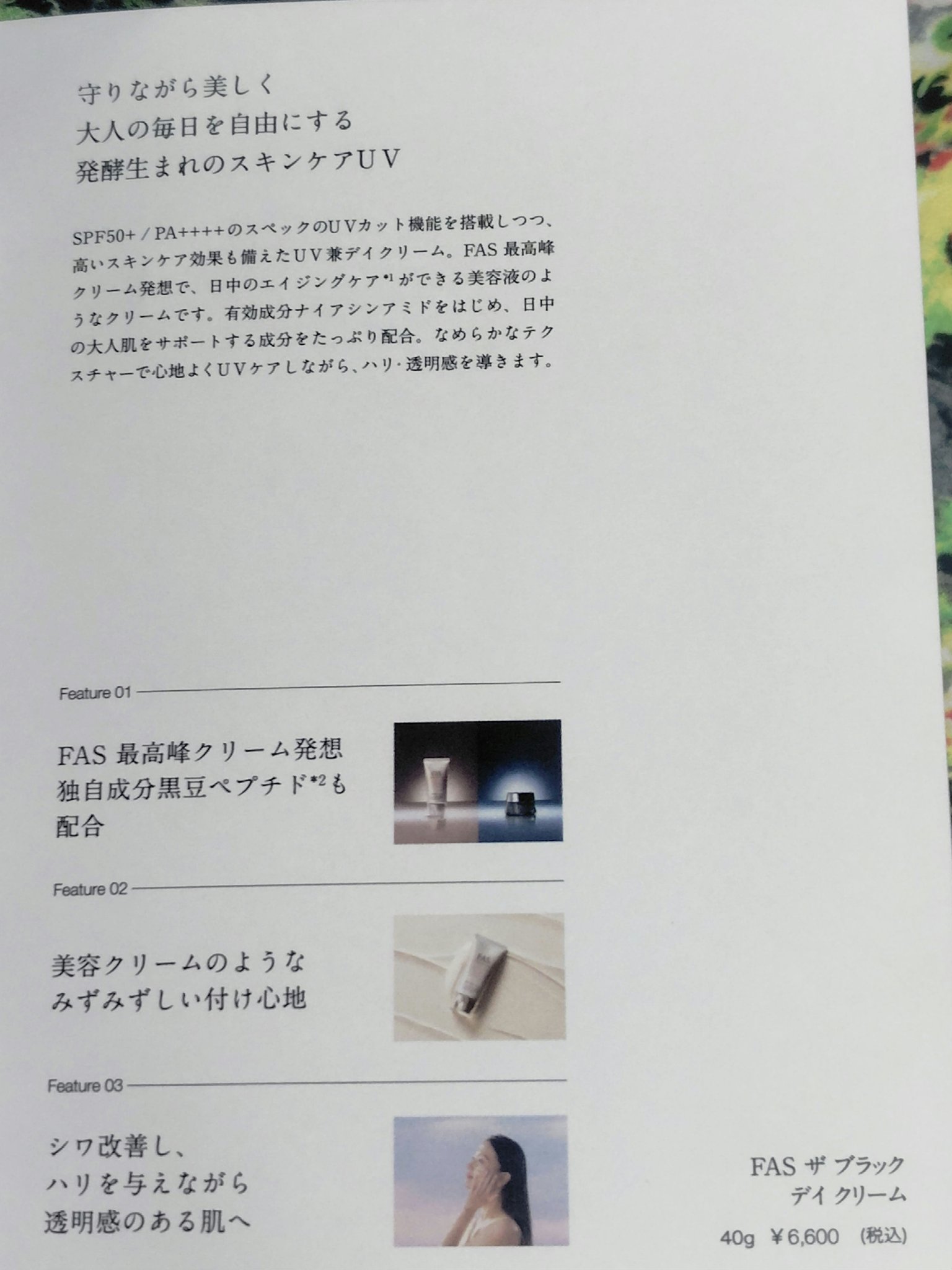 FAS ザ ブラック デイ クリーム/FAS/フェイスクリームを使ったクチコミ（3枚目）