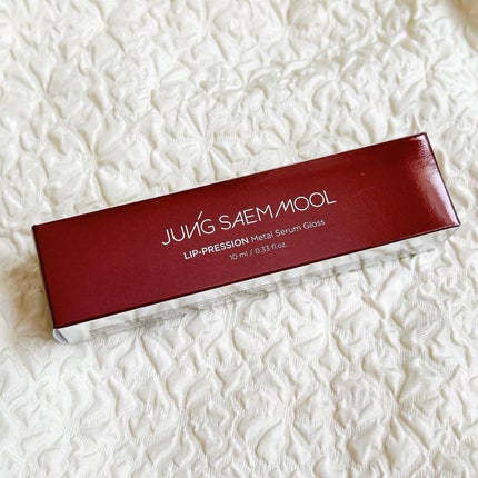 リッププレッションメタルセラムグロス/JUNG SAEM MOOL/リップグロスを使ったクチコミ(5枚目)